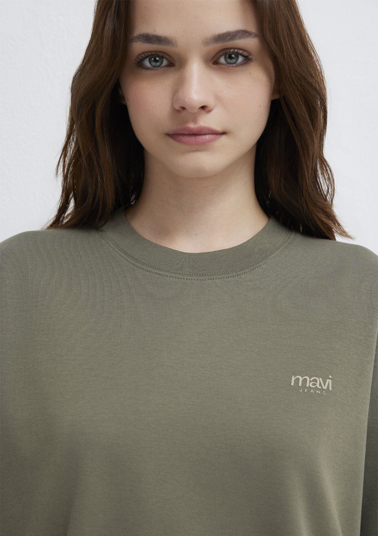 Mavi Jeans Baskılı Yeşil Tişört. görsel 7