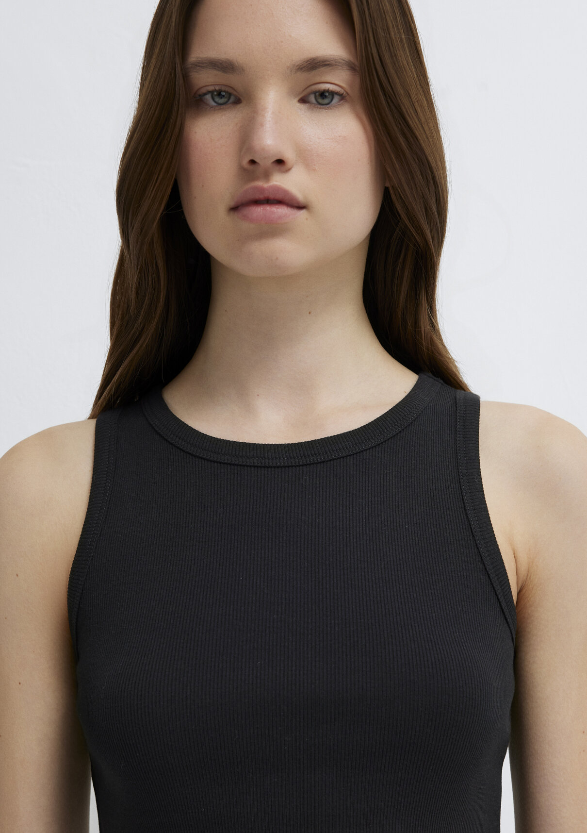 Mavi Siyah Crop Atlet görsel 6