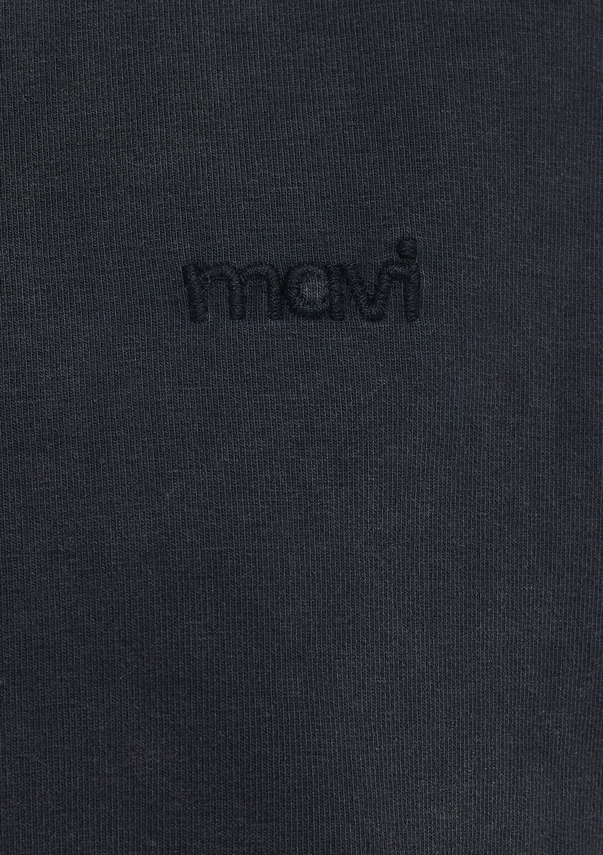 Mavi Logo Baskılı Antrasit Tişört görsel 8