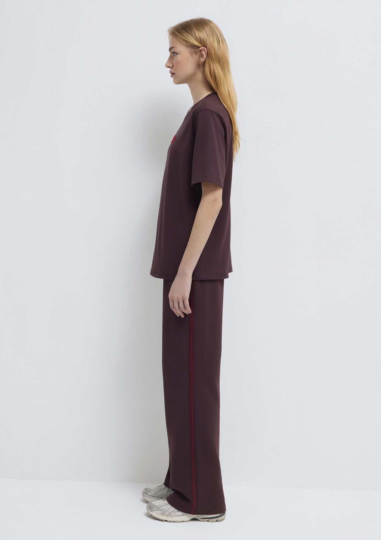Mavi Jeans Baskılı Bordo Tişört görsel 4