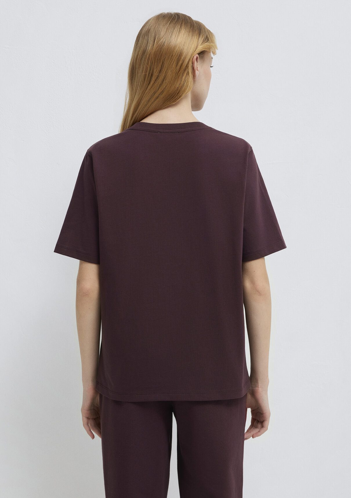 Mavi Jeans Baskılı Bordo Tişört görsel 5