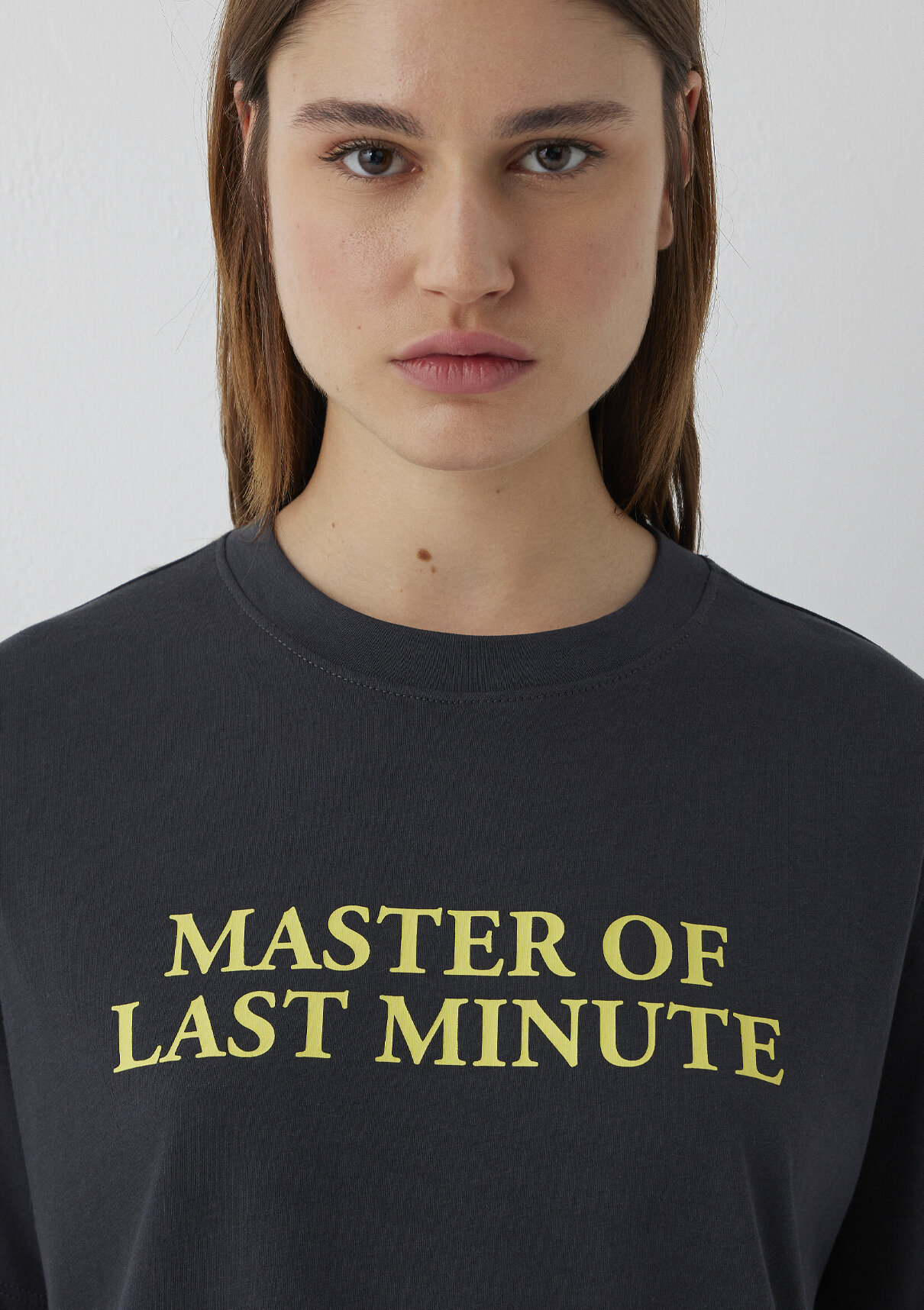 Mavi Master of Last Minute Baskılı Tişört görsel 6