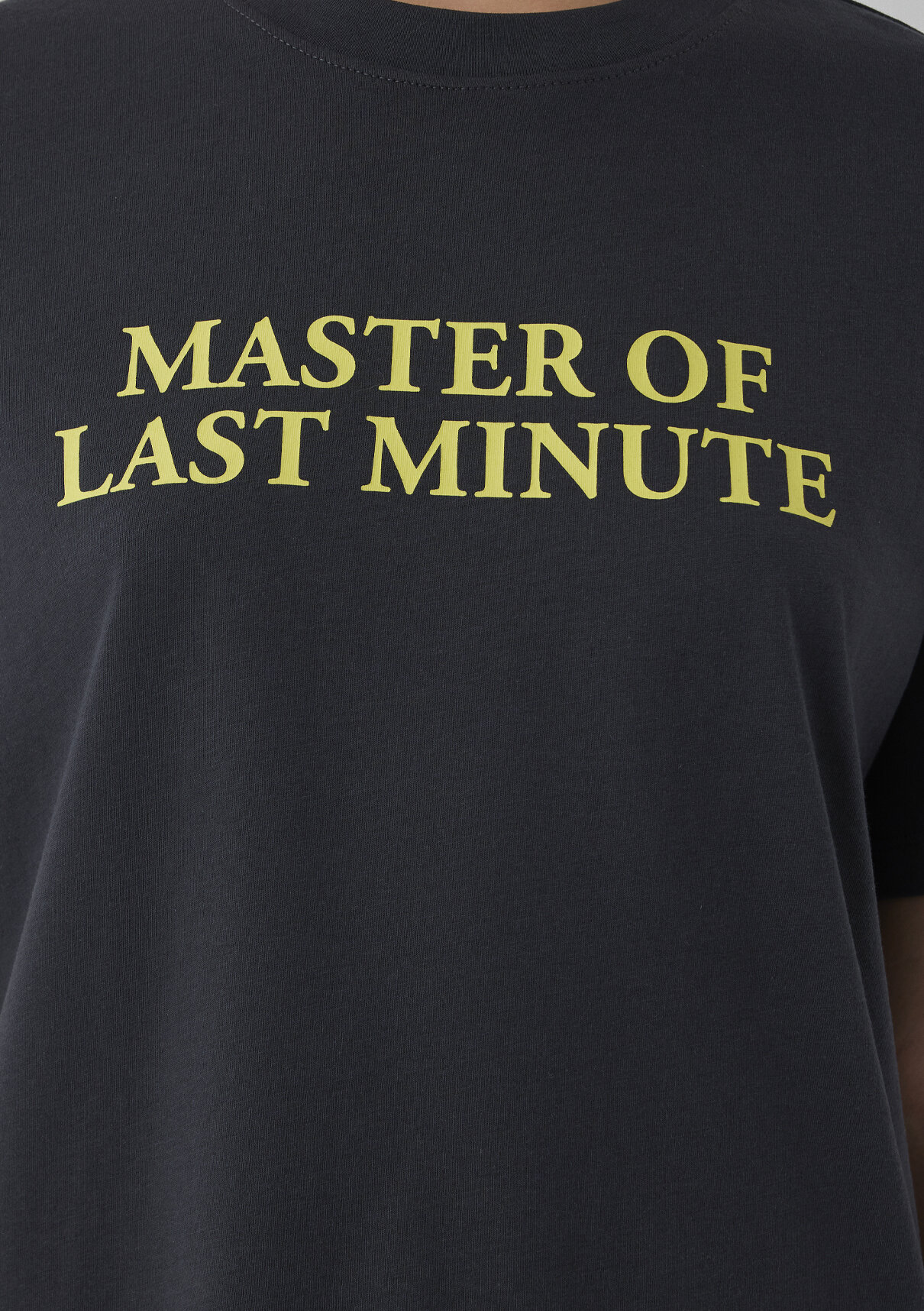Mavi Master of Last Minute Baskılı Tişört görsel 7