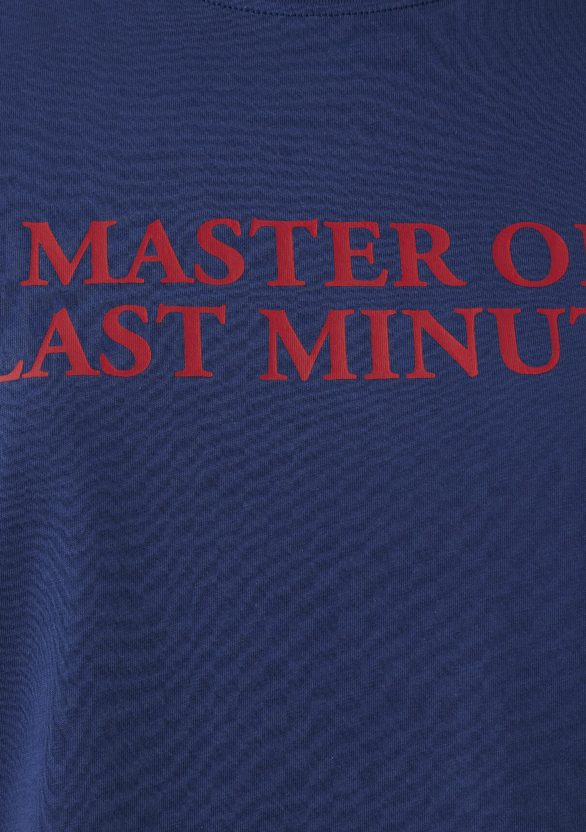 Mavi Master of Last Minute Baskılı Tişört görsel 8