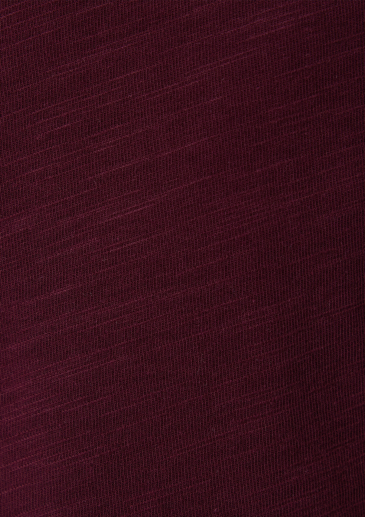 Mavi Bisiklet Yaka Bordo Basic Tişört görsel 7