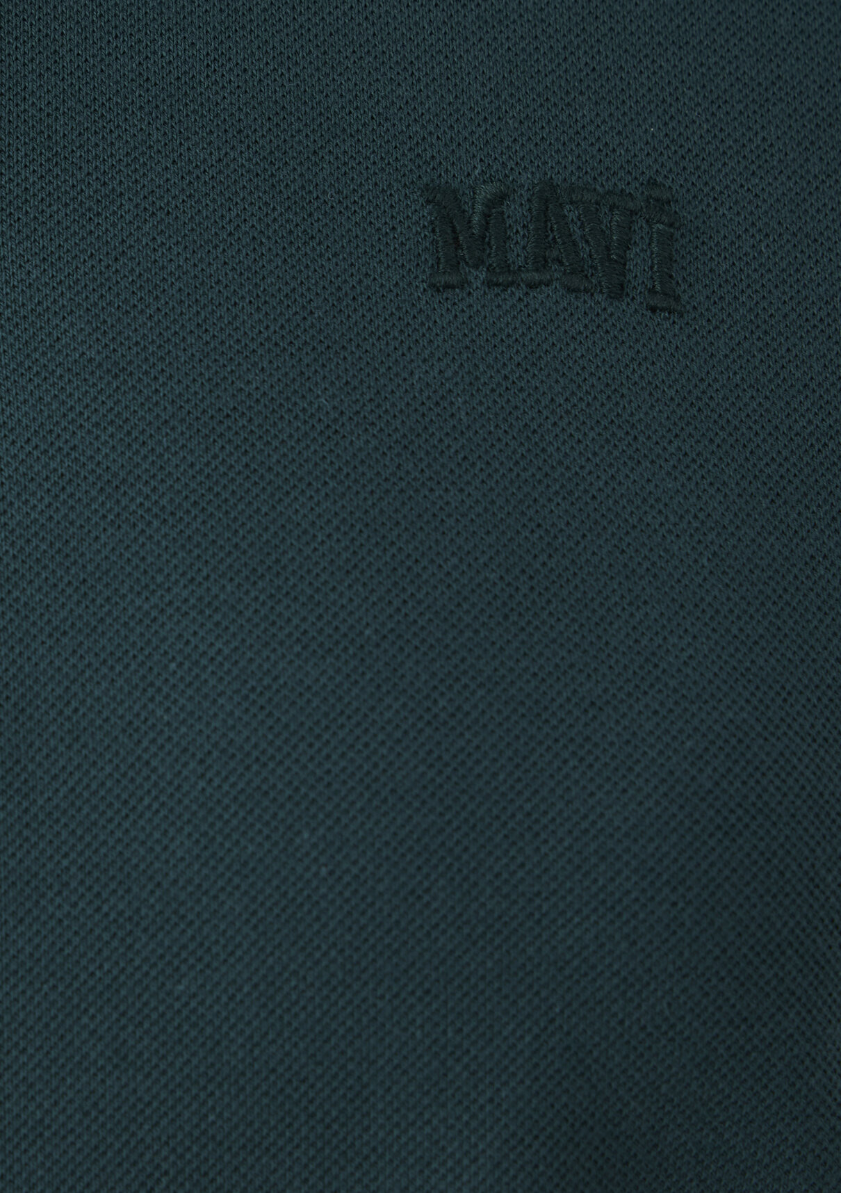 Mavi Logo Baskılı Yeşil Polo Tişört görsel 7
