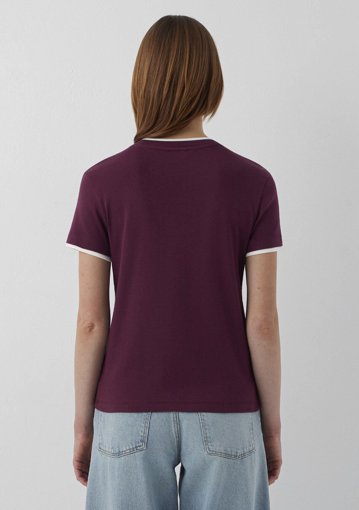 Mavi Jeans Baskılı Bordo Tişört görsel 5