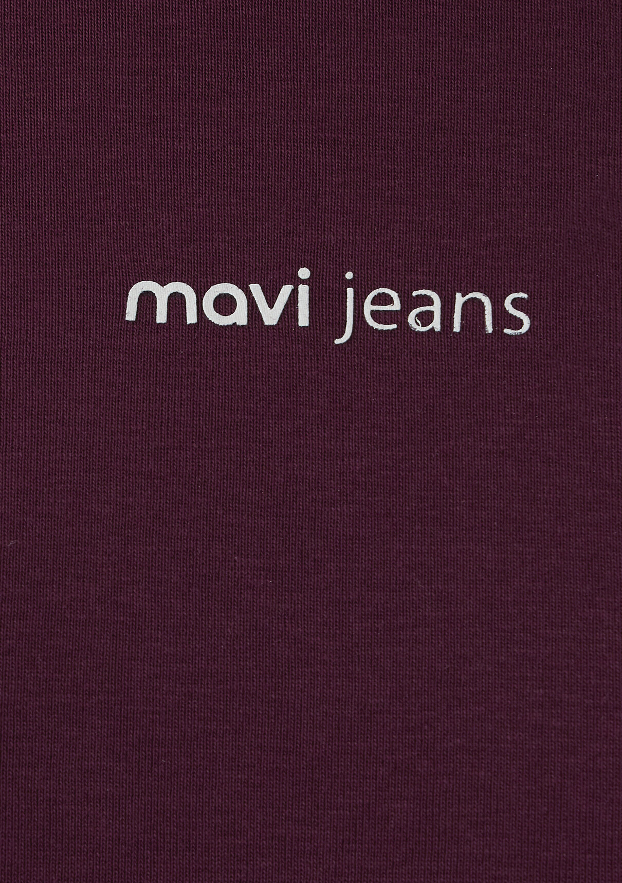 Mavi Jeans Baskılı Bordo Tişört görsel 7