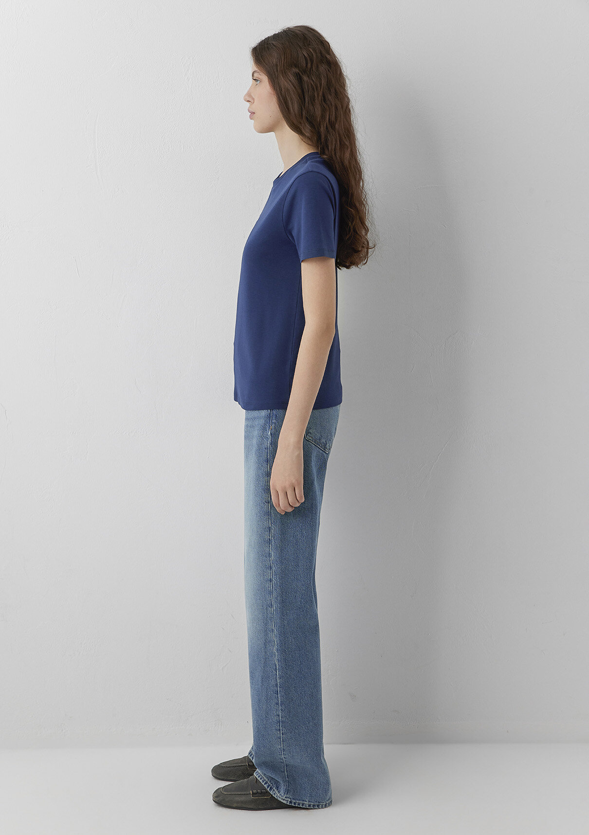 Mavi Jeans Nakışlı Lacivert Tişört görsel 4