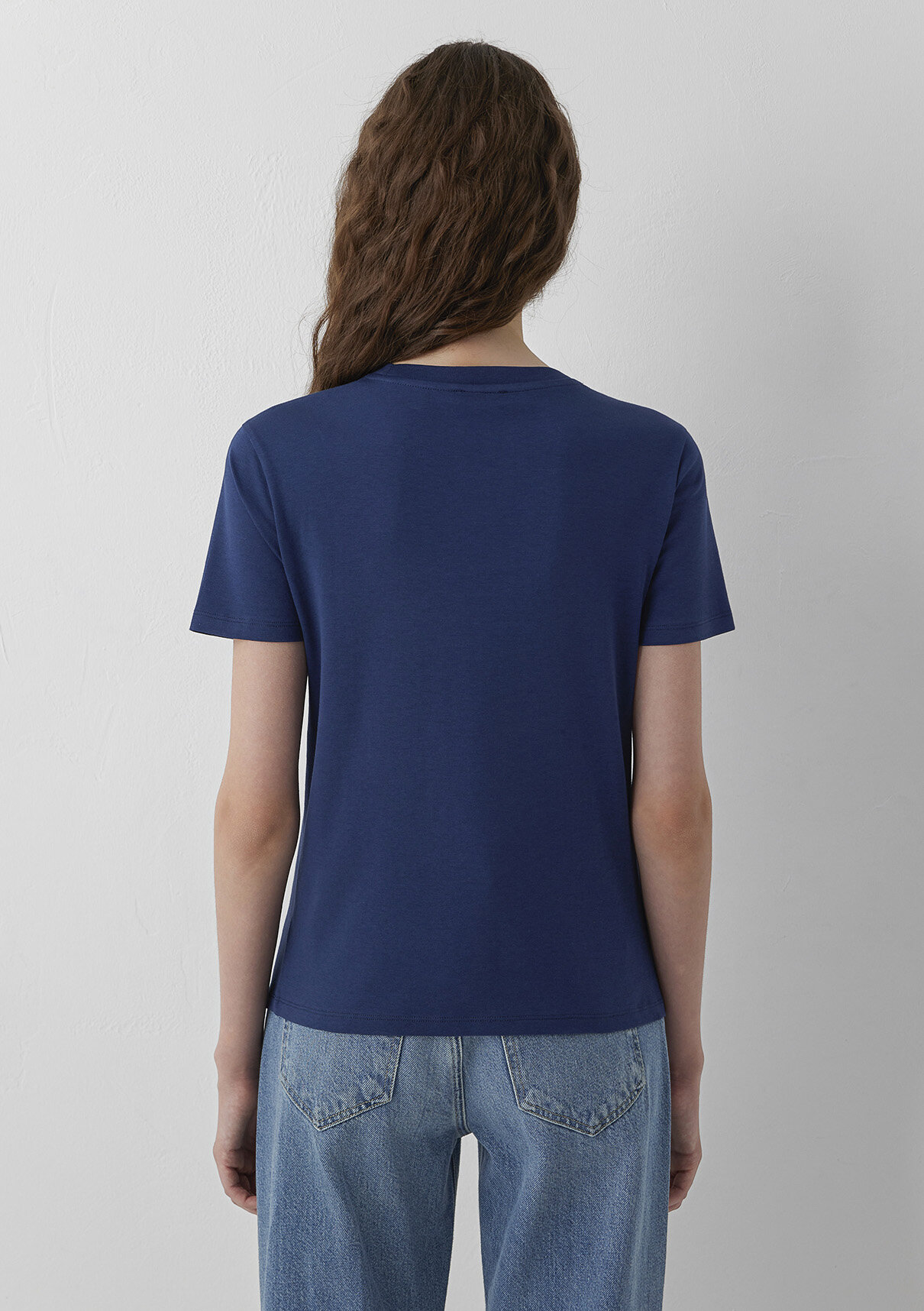 Mavi Jeans Nakışlı Lacivert Tişört görsel 5
