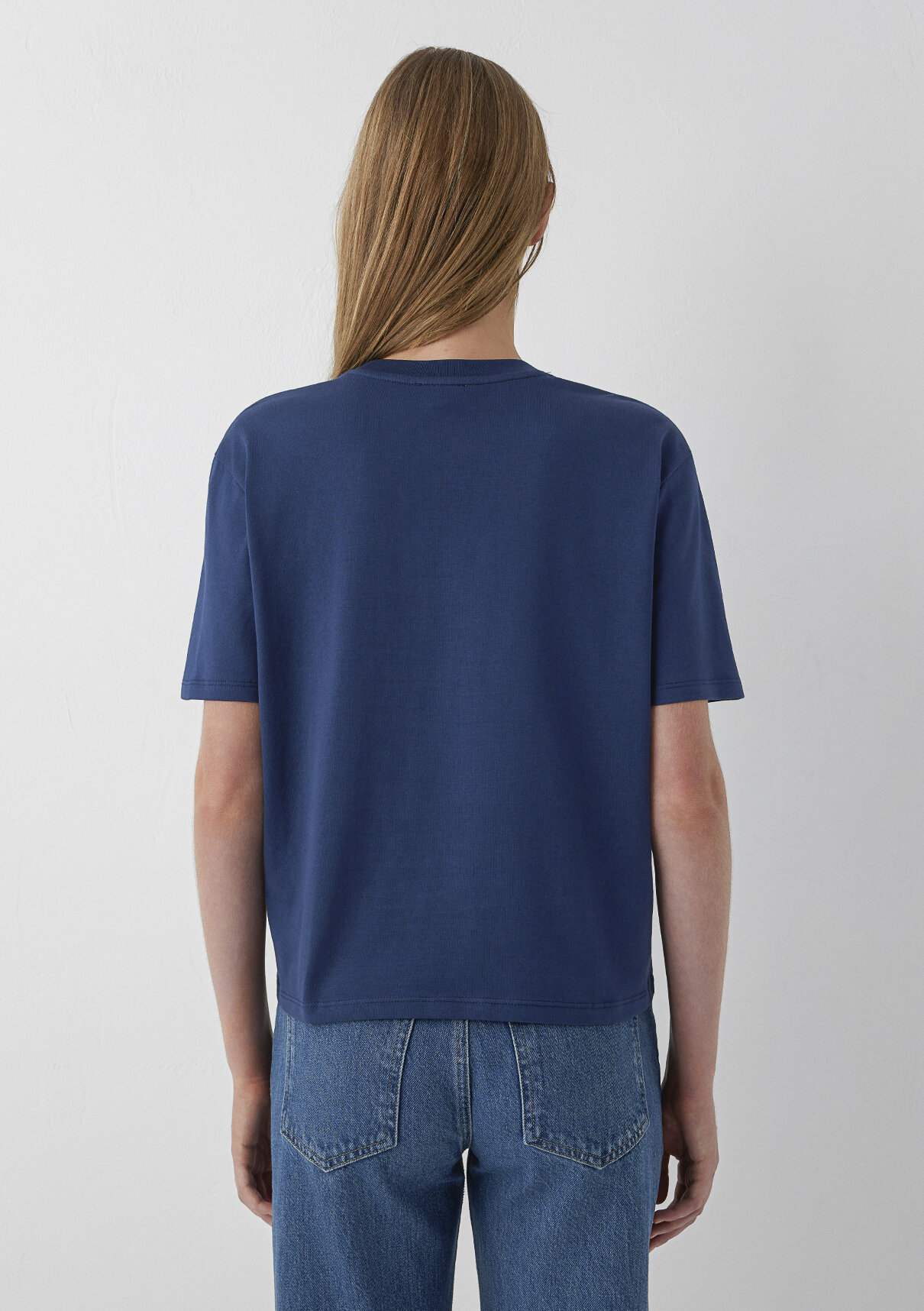 Mavi Jeans Baskılı Lacivert Tişört görsel 5