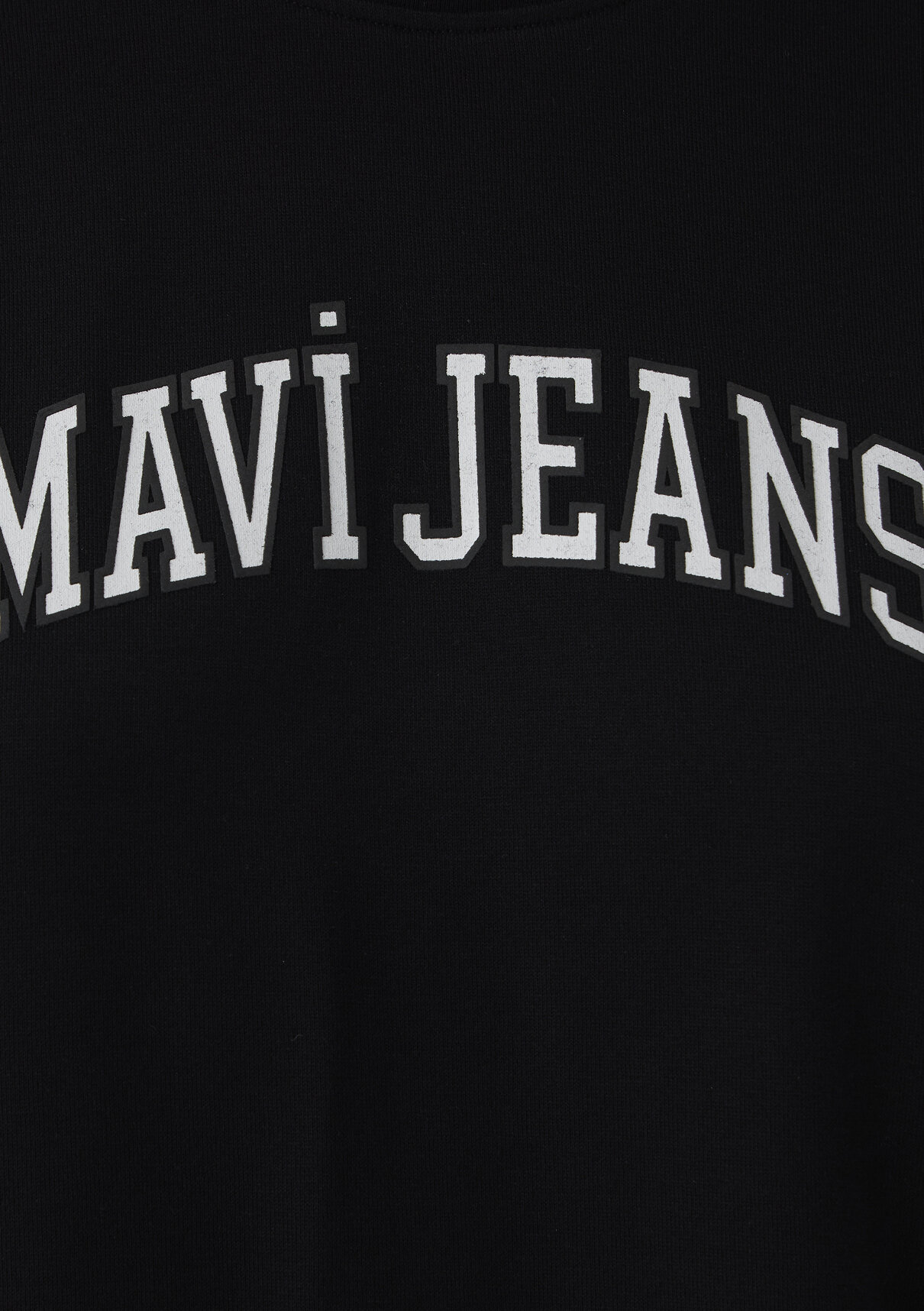 Mavi Jeans Baskılı Siyah Tişört görsel 7