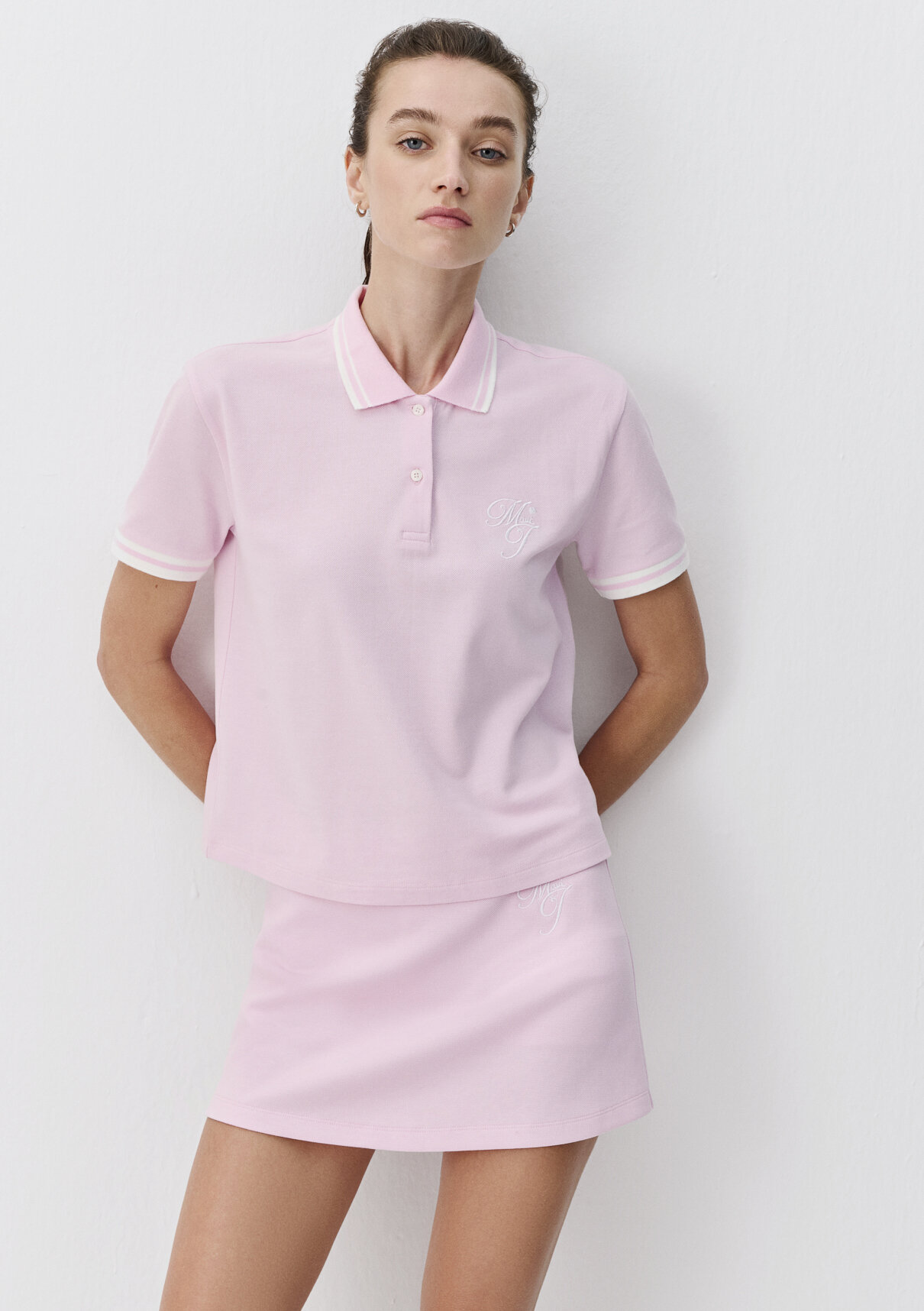 Mavi Zeynep Sönmez x Mavi Pembe Polo Tişört