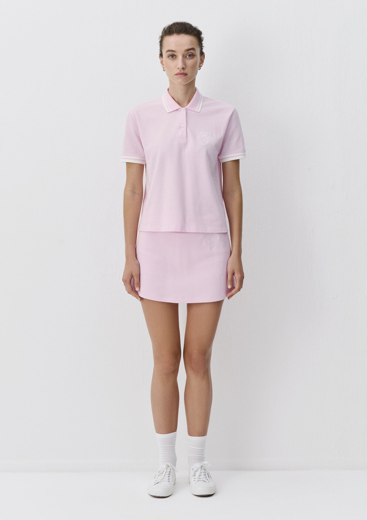 Mavi Zeynep Sönmez x Mavi Pembe Polo Tişört görsel 3