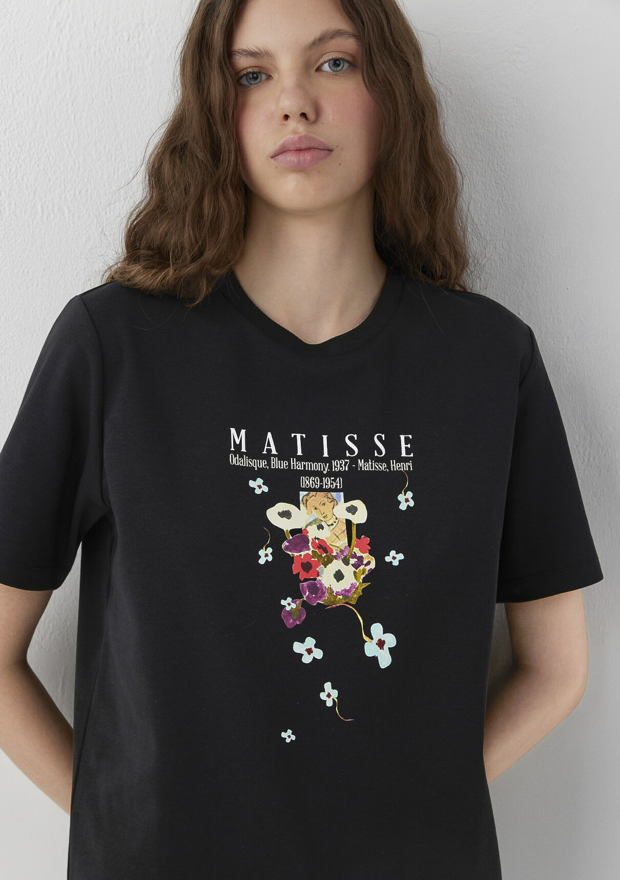 Mavi Matisse Baskılı Tişört görsel 2