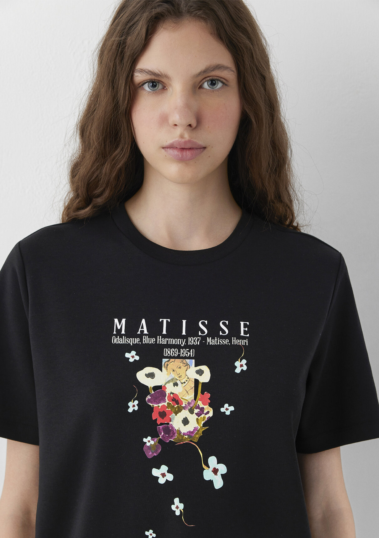 Mavi Matisse Baskılı Tişört görsel 6