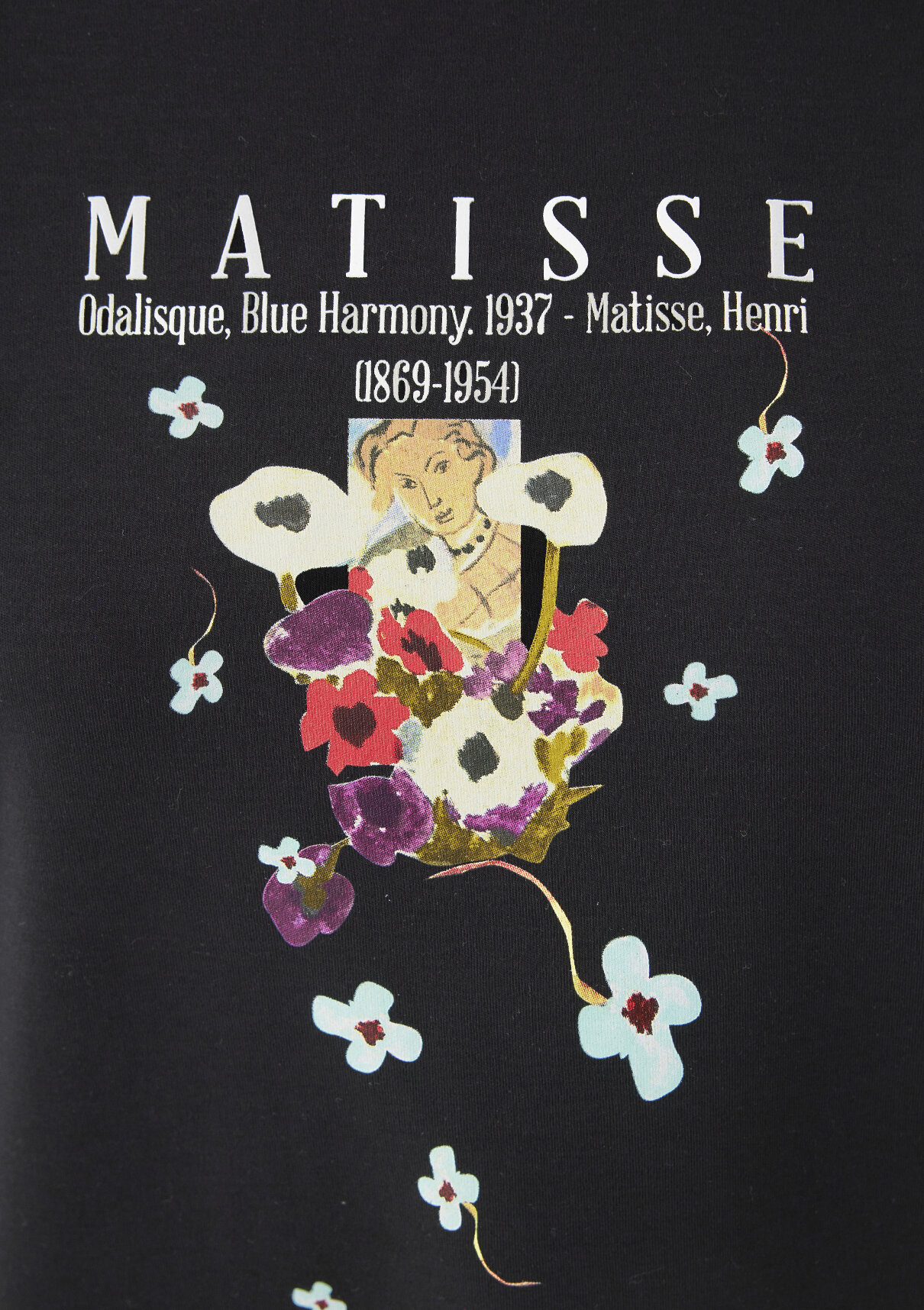 Mavi Matisse Baskılı Tişört görsel 7