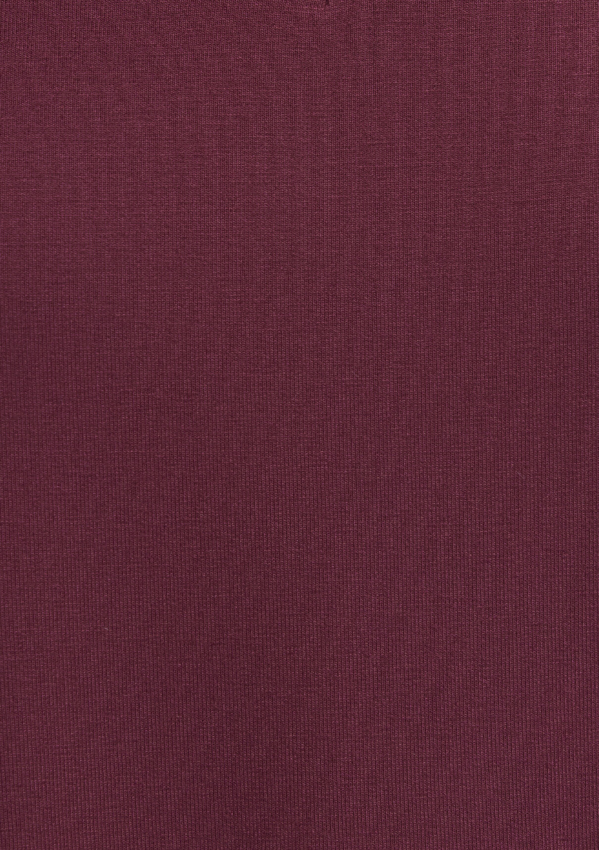 Mavi V Yaka Bordo Basic Viskoz Tişört görsel 7