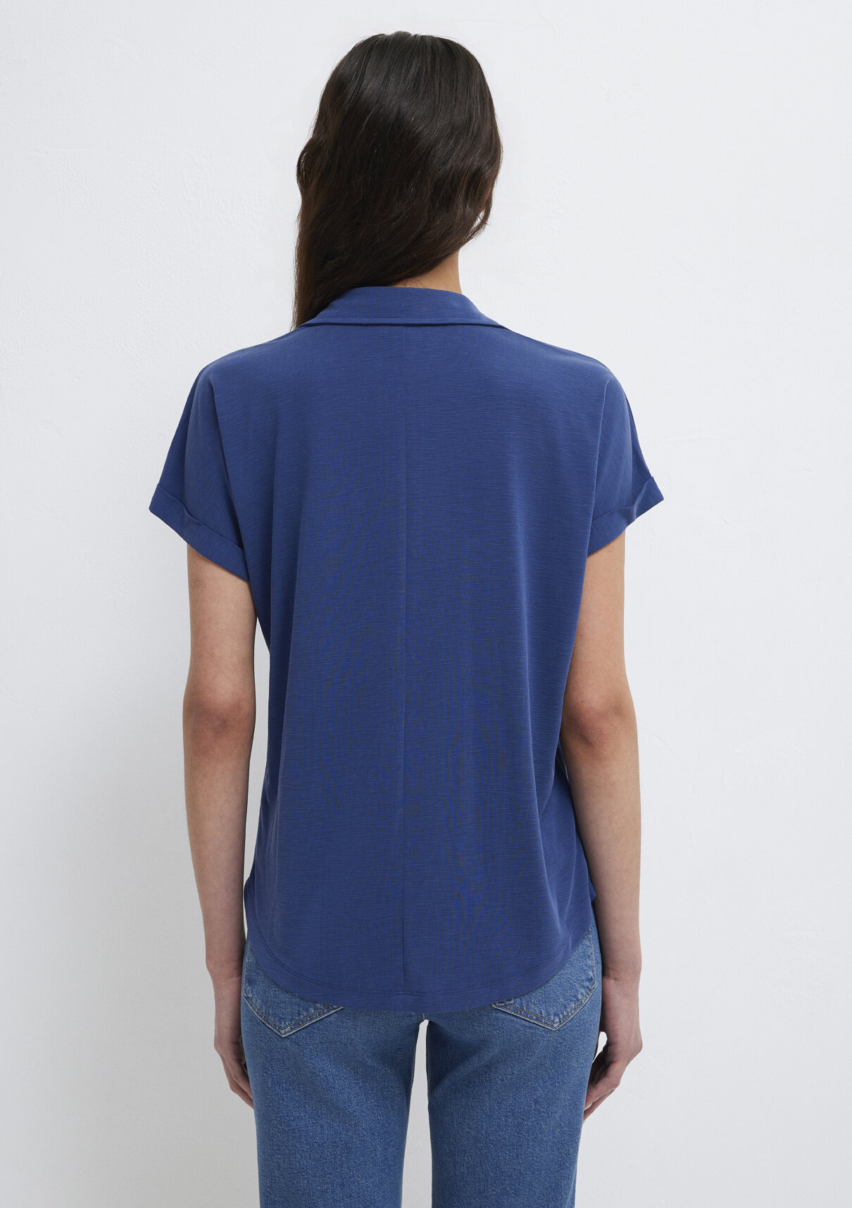 Mavi Soft-Premium Mavi (TENCEL™) Modal Karışımlı Gömlek görsel 5