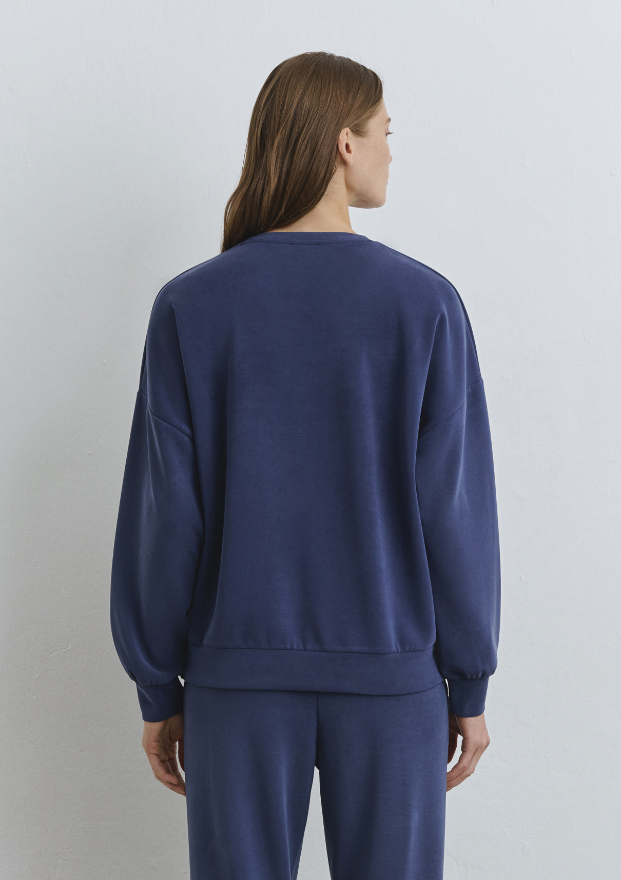 Mavi Soft-Premium (TENCEL™) Modal Karışımlı Lacivert Sweatshirt görsel 3