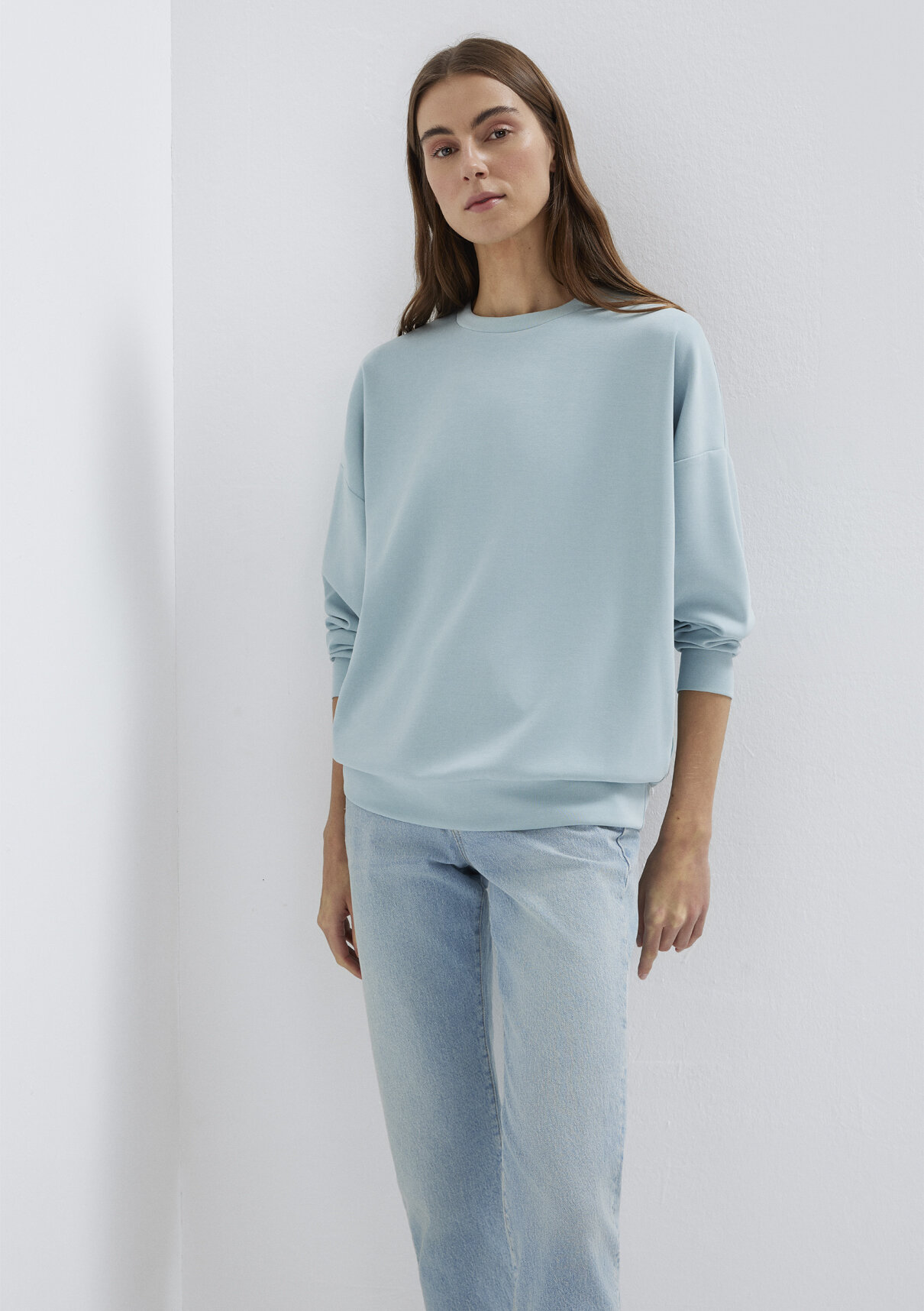 Mavi Soft-Premium Mavi (TENCEL™) Modal Karışımlı Sweatshirt görsel 2