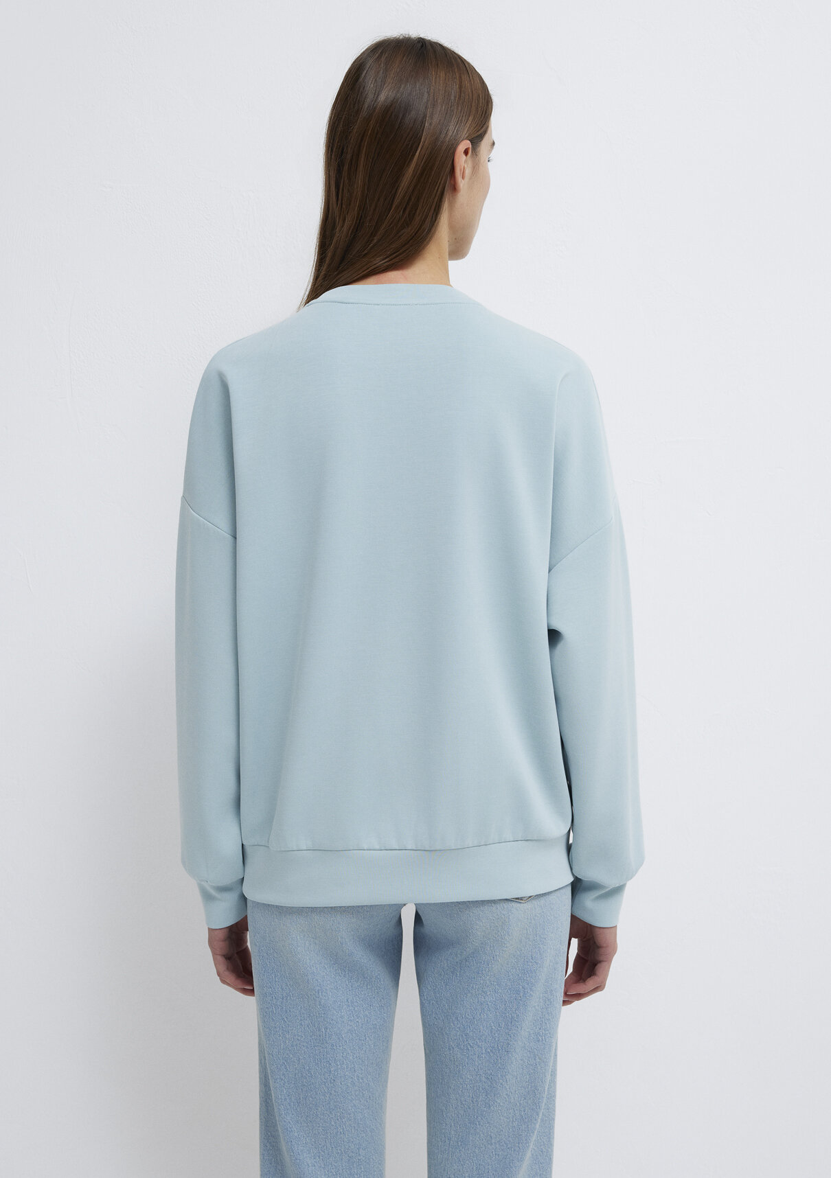 Mavi Soft-Premium Mavi (TENCEL™) Modal Karışımlı Sweatshirt görsel 5