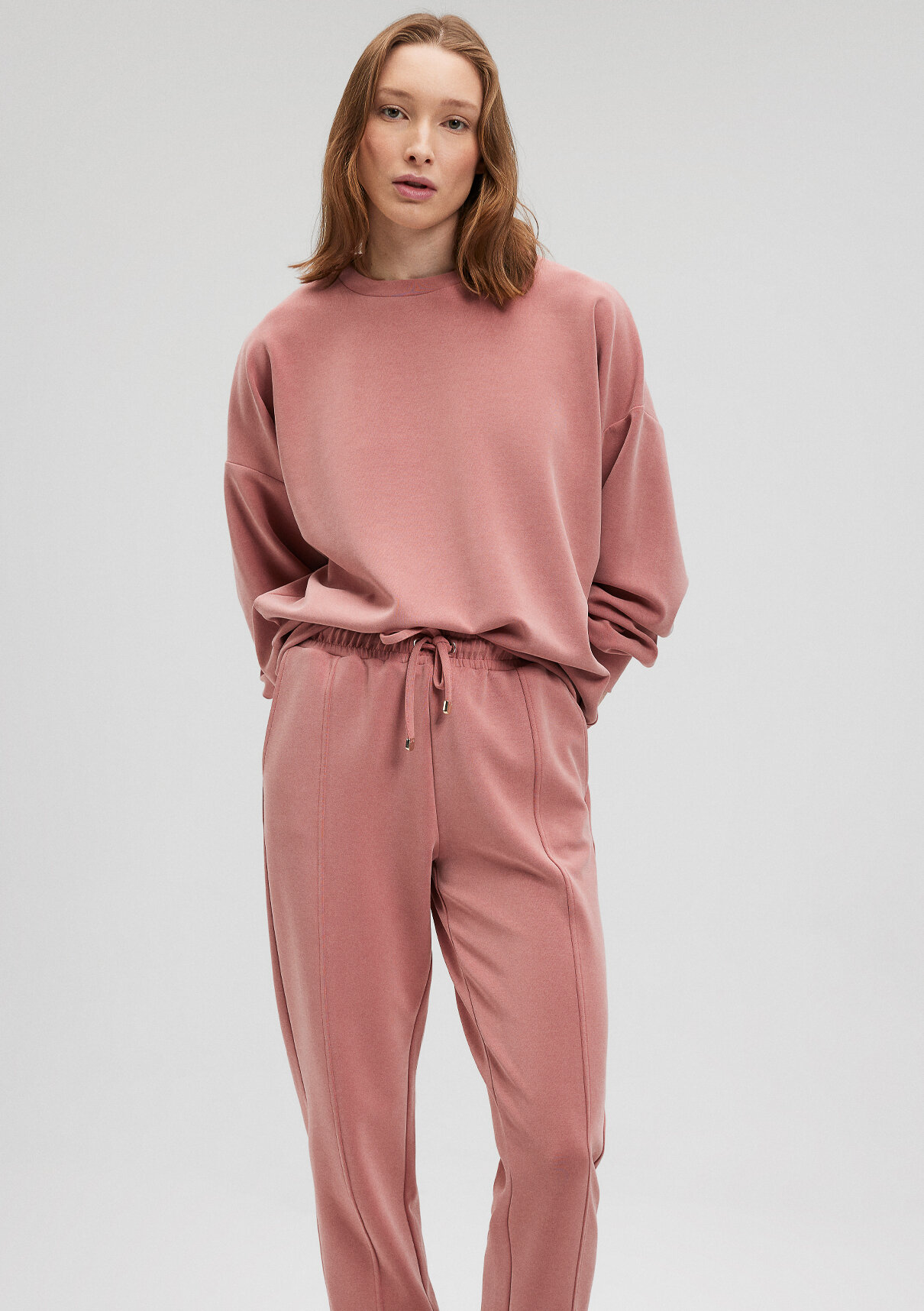 Mavi Soft-Premium (TENCEL™) Modal Karışımlı Pembe Sweatshirt