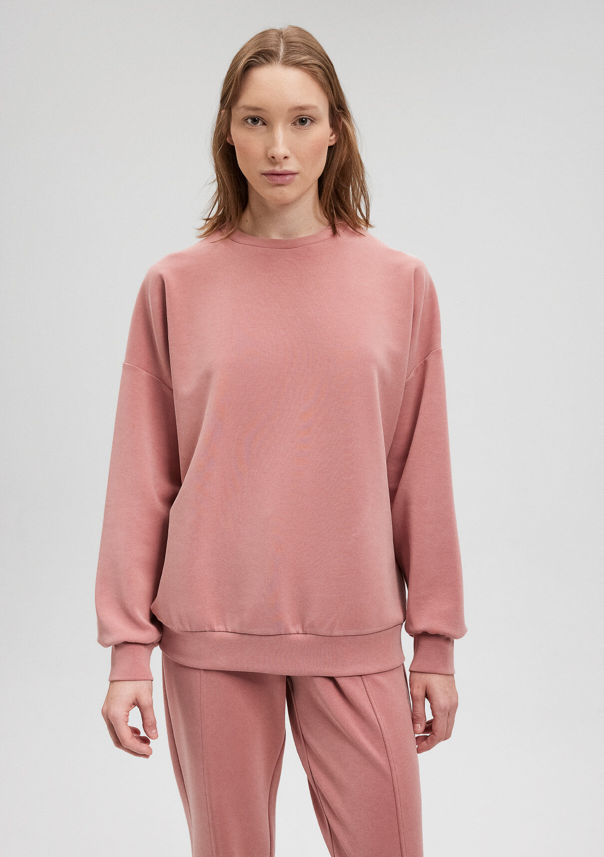 Mavi Soft-Premium (TENCEL™) Modal Karışımlı Pembe Sweatshirt görsel 3