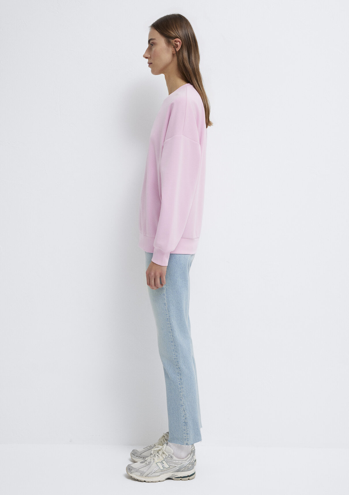 Mavi Soft-Premium Pembe (TENCEL™) Modal Karışımlı Sweatshirt görsel 5