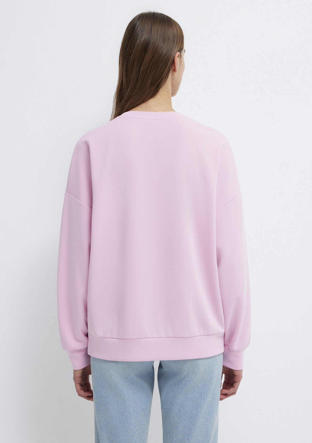 Mavi Soft-Premium Pembe (TENCEL™) Modal Karışımlı Sweatshirt görsel 6
