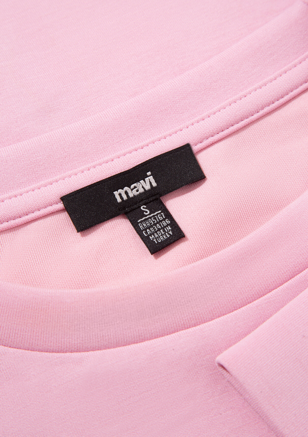 Mavi Soft-Premium Pembe (TENCEL™) Modal Karışımlı Sweatshirt görsel 8
