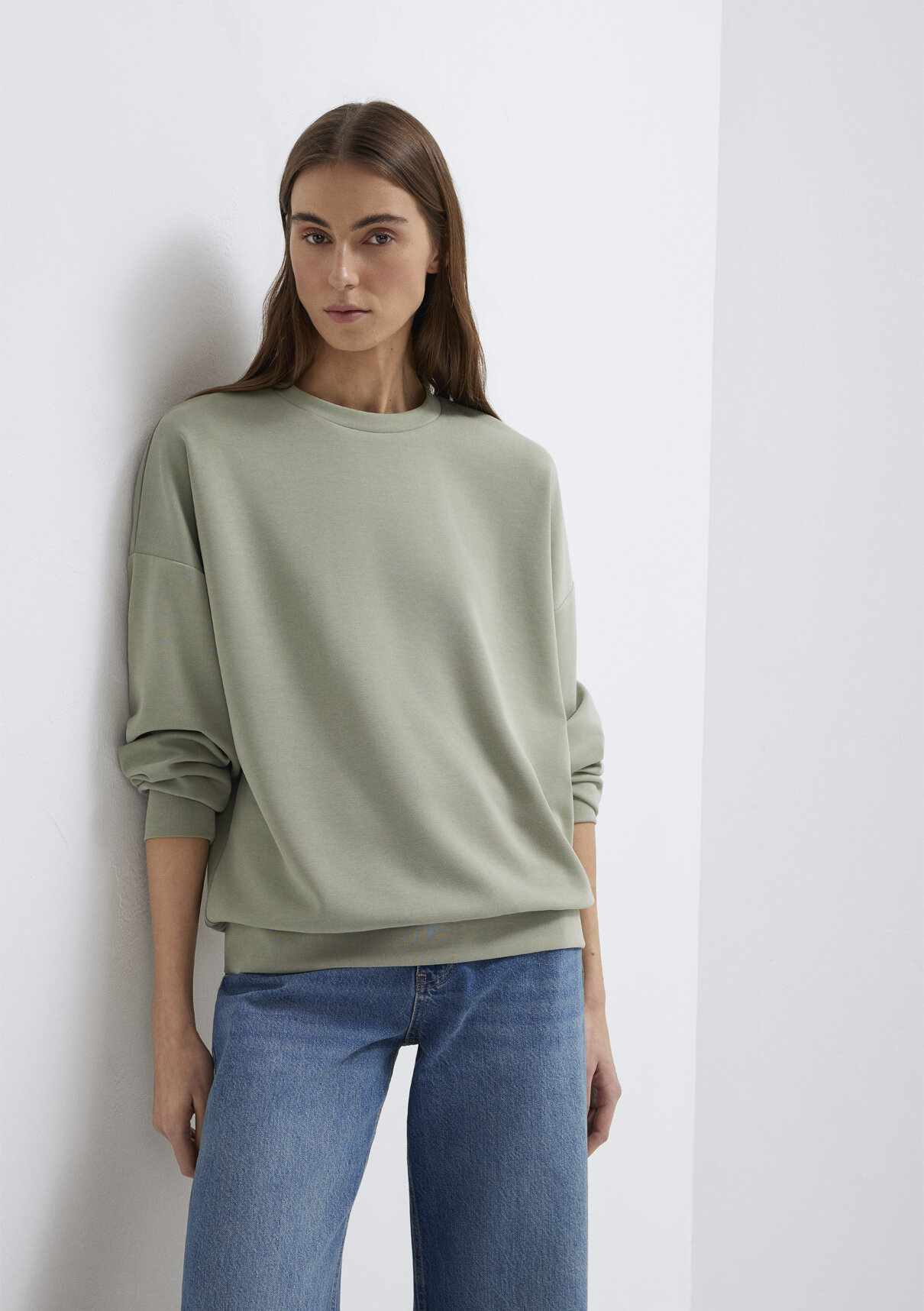 Mavi Soft-Premium Yeşil (TENCEL™) Modal Karışımlı Sweatshirt