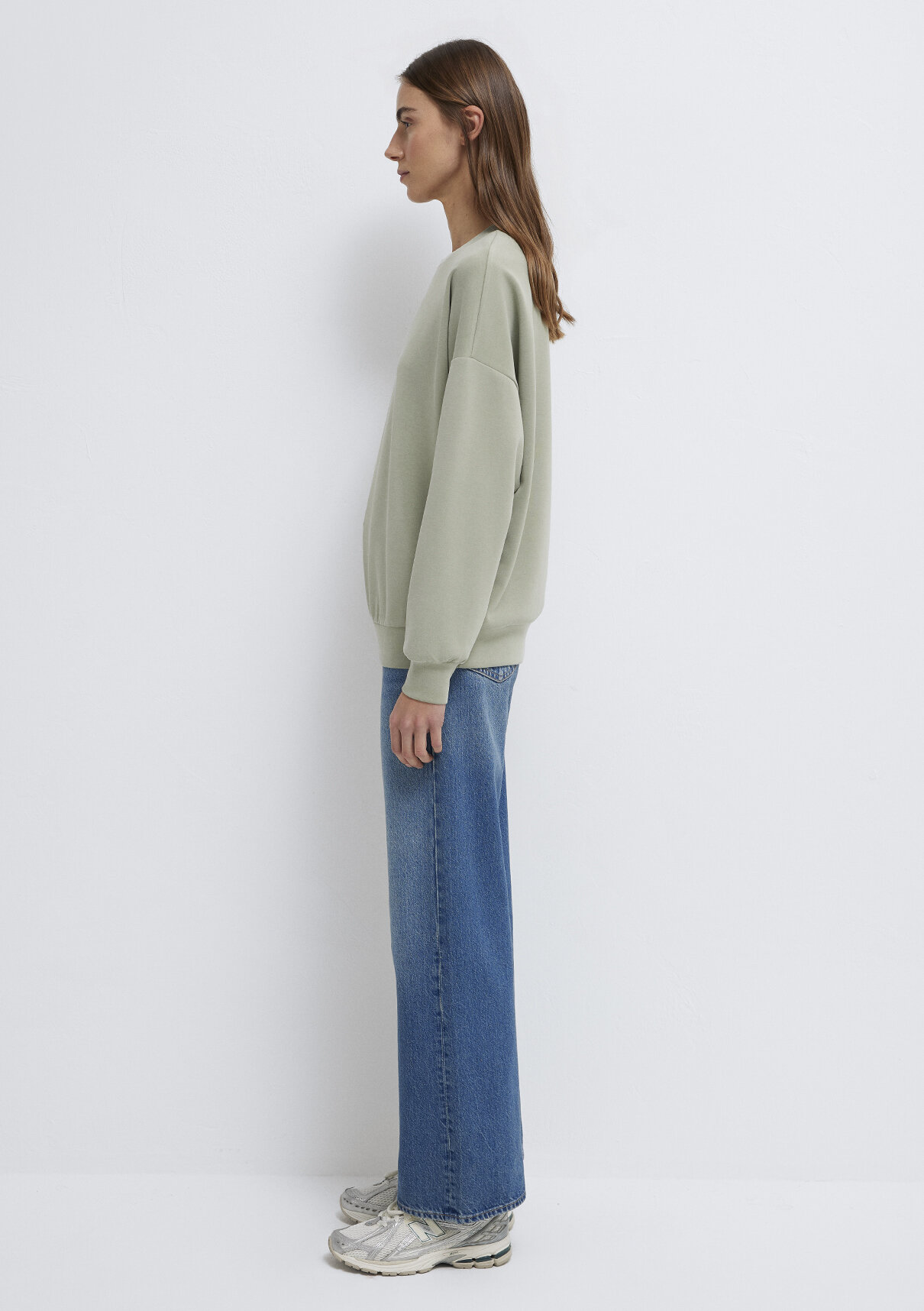 Mavi Soft-Premium Yeşil (TENCEL™) Modal Karışımlı Sweatshirt görsel 4
