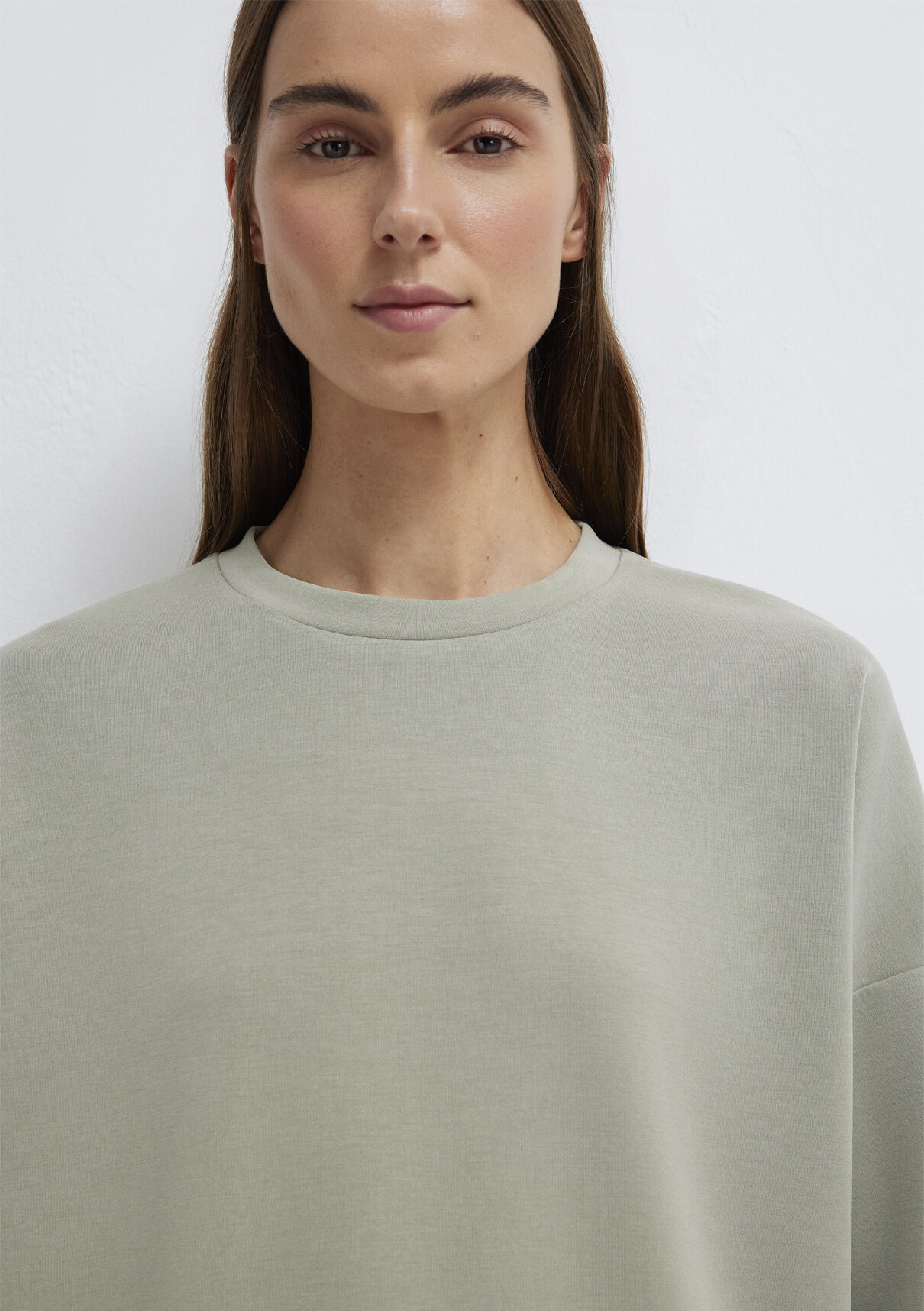 Mavi Soft-Premium Yeşil (TENCEL™) Modal Karışımlı Sweatshirt görsel 6