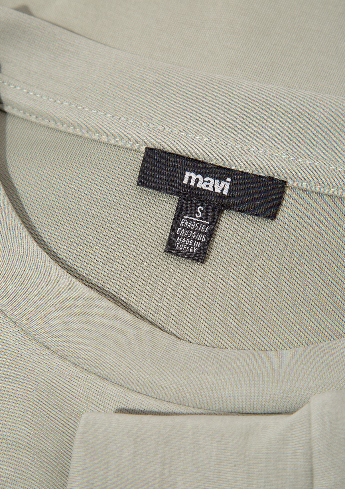 Mavi Soft-Premium Yeşil (TENCEL™) Modal Karışımlı Sweatshirt görsel 7