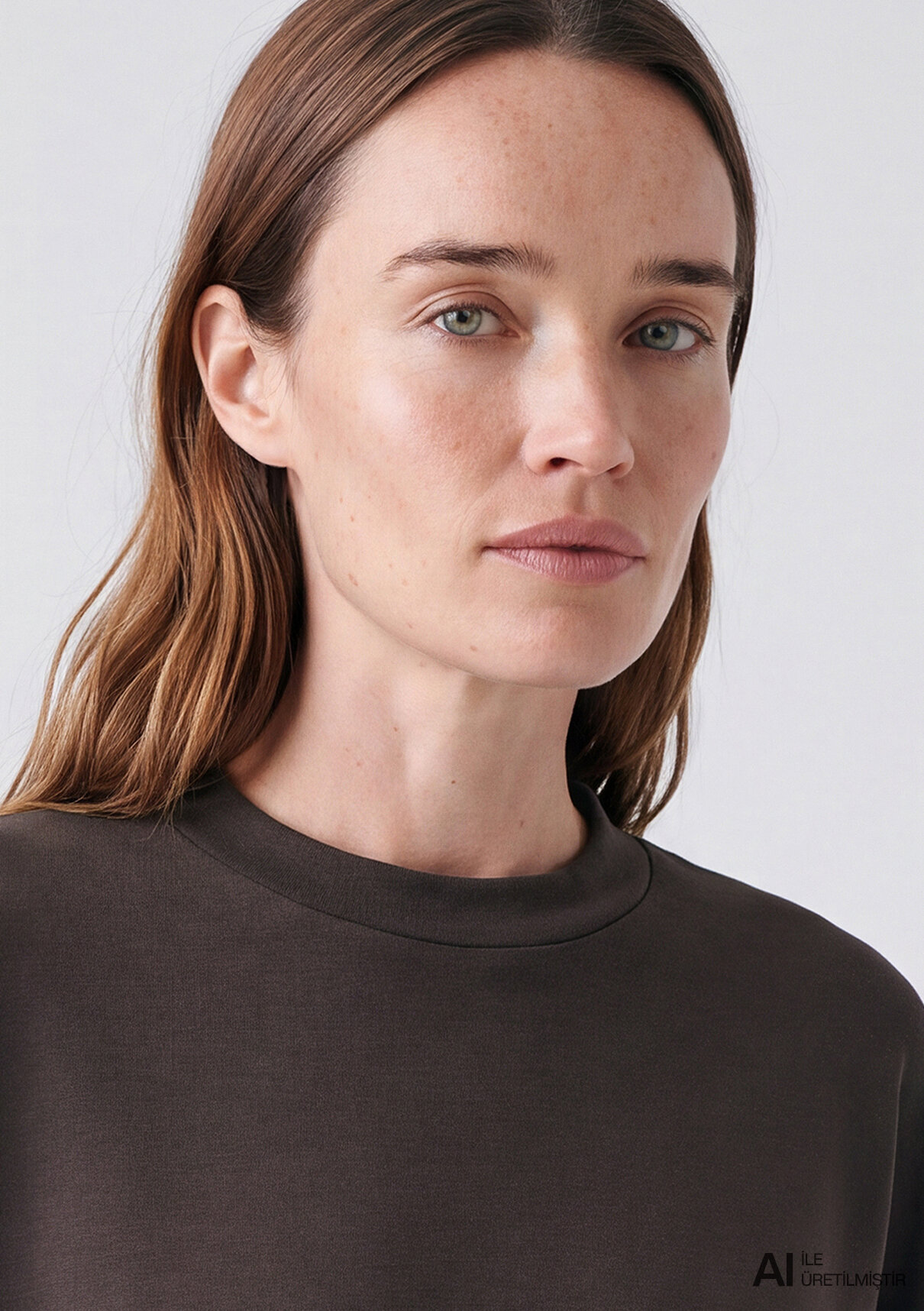 Mavi Soft-Premium (TENCEL™) Modal Karışımlı Kahverengi Sweatshirt görsel 7