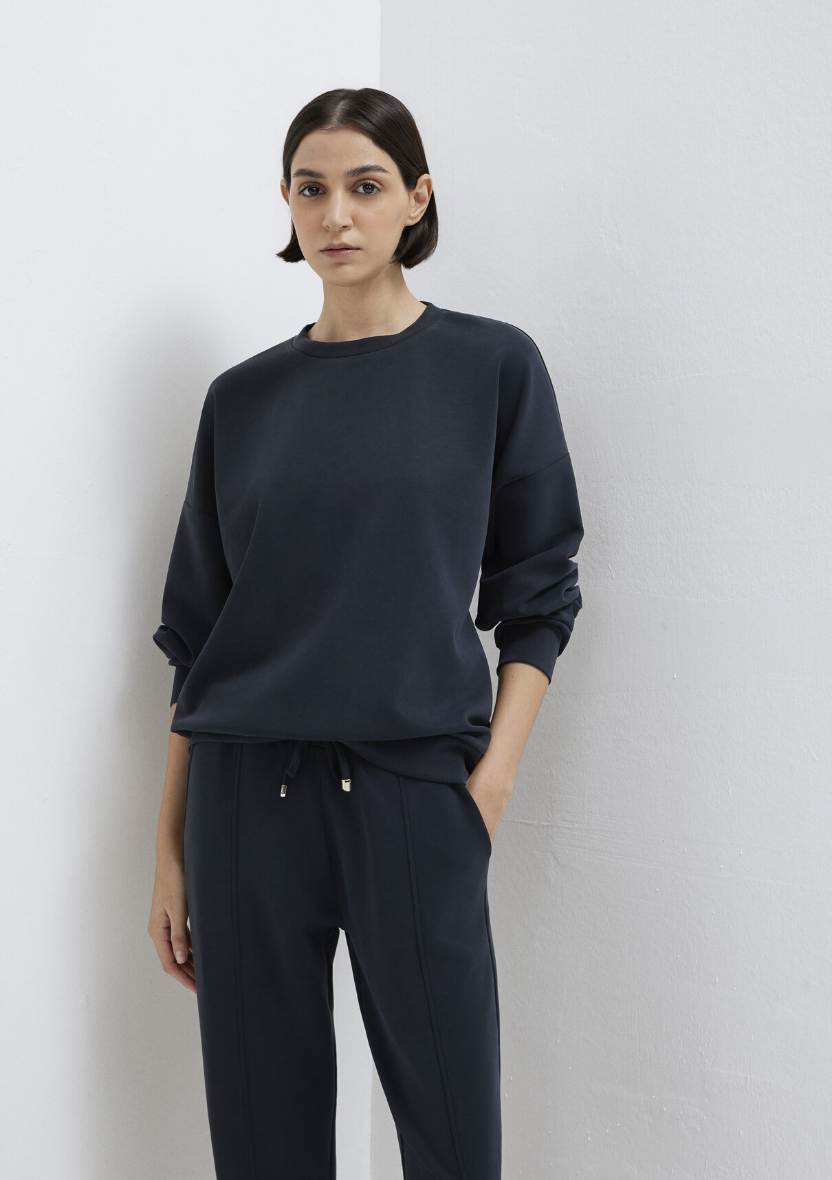 Mavi Soft-Premium (TENCEL™) Modal Karışımlı Siyah Sweatshirt görsel 2
