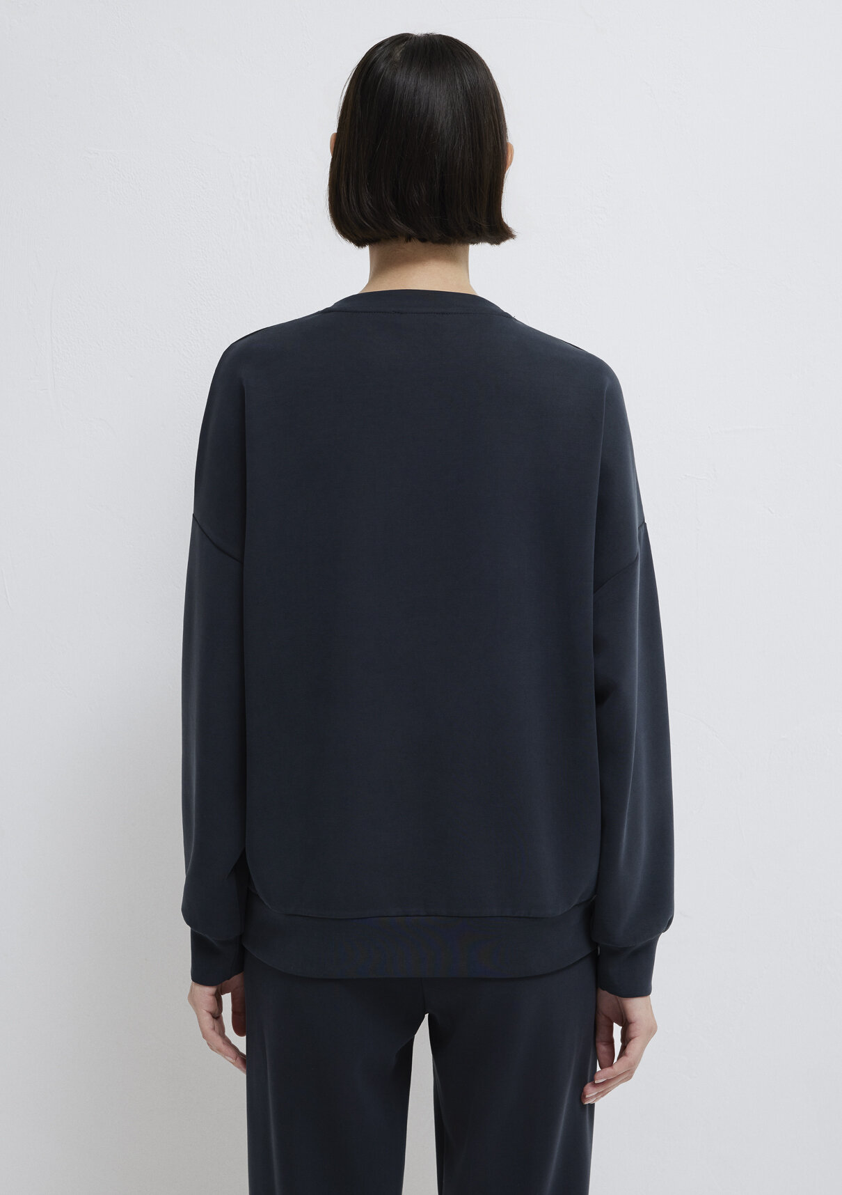 Mavi Soft-Premium (TENCEL™) Modal Karışımlı Siyah Sweatshirt görsel 6