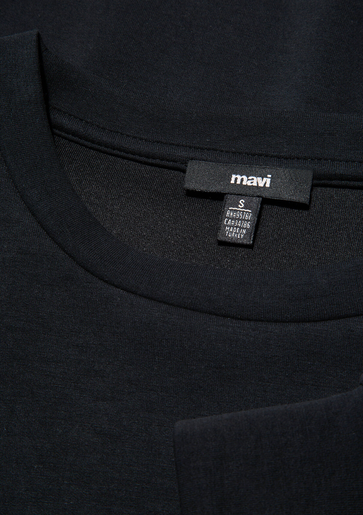 Mavi Soft-Premium (TENCEL™) Modal Karışımlı Siyah Sweatshirt görsel 8
