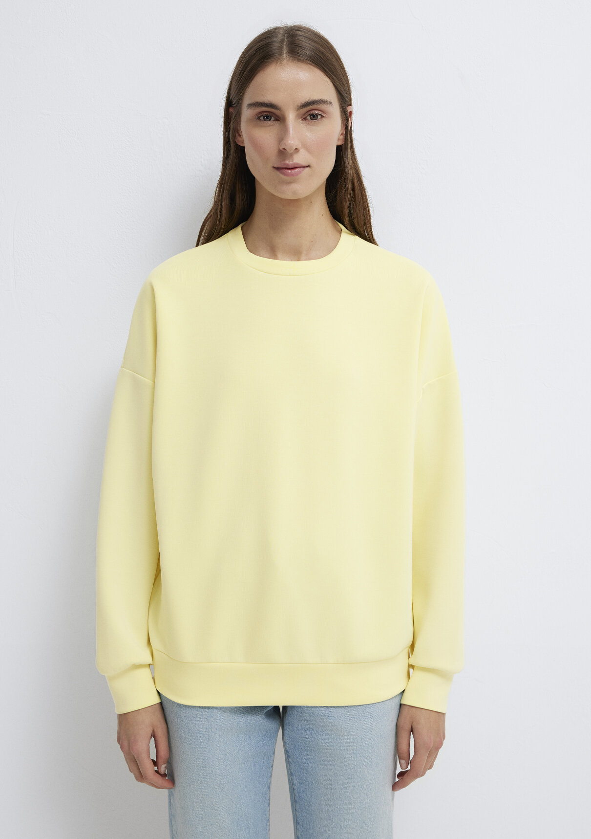 Mavi Soft-Premium Sarı (TENCEL™) Modal Karışımlı Sweatshirt görsel 4