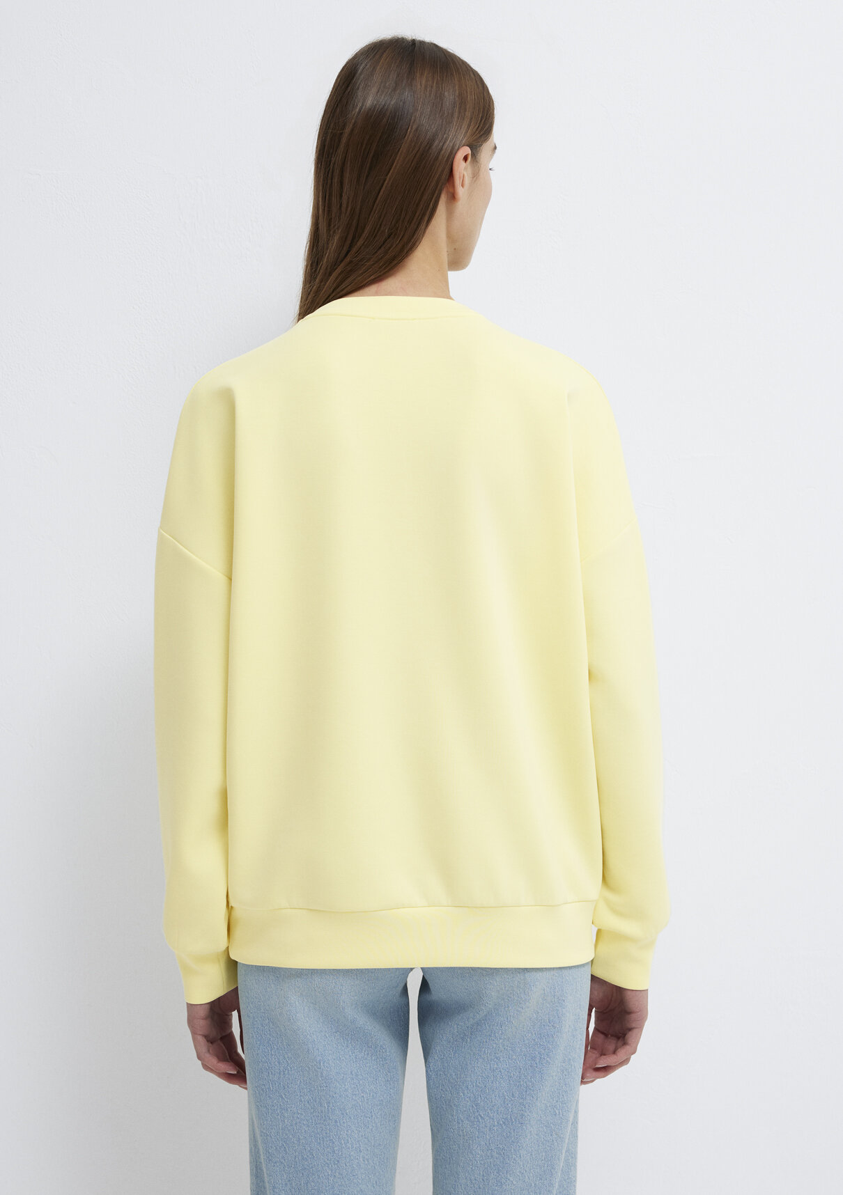 Mavi Soft-Premium Sarı (TENCEL™) Modal Karışımlı Sweatshirt görsel 6