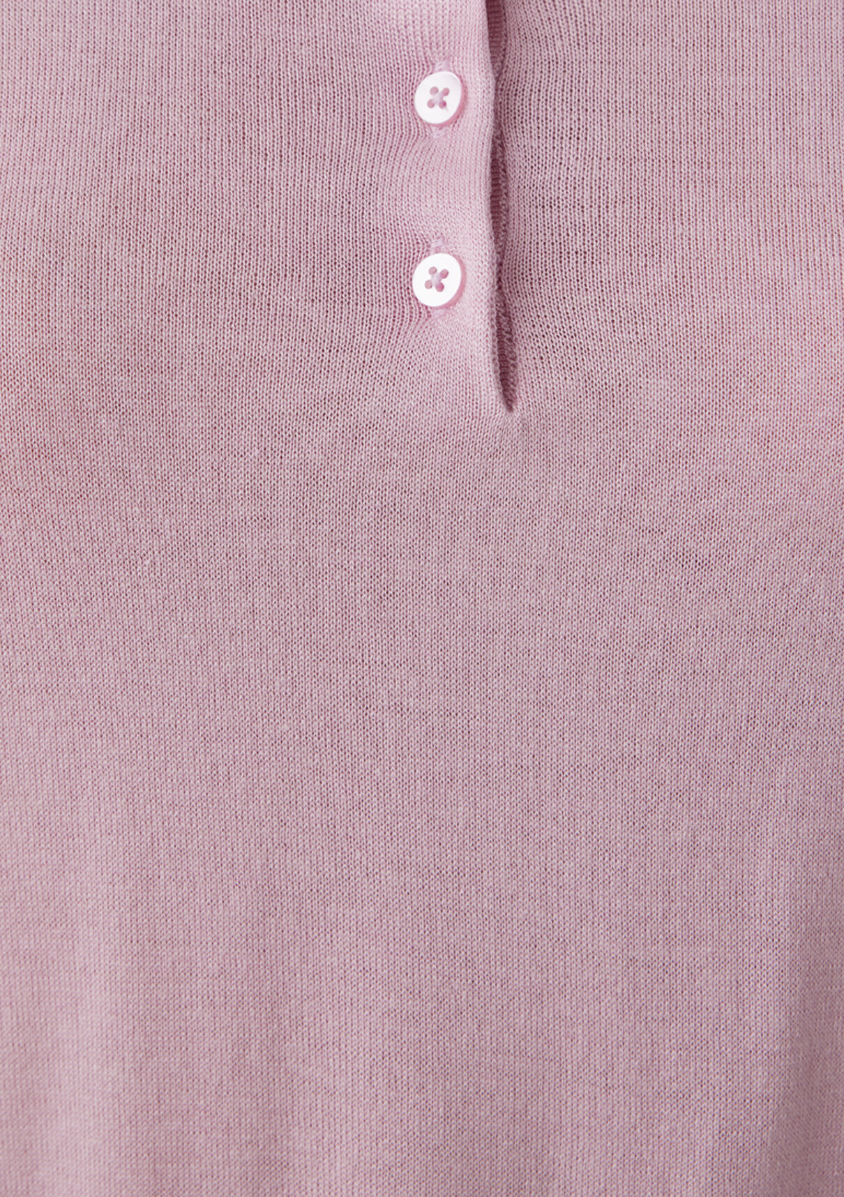 Mavi Pembe Polo Yaka Triko görsel 7