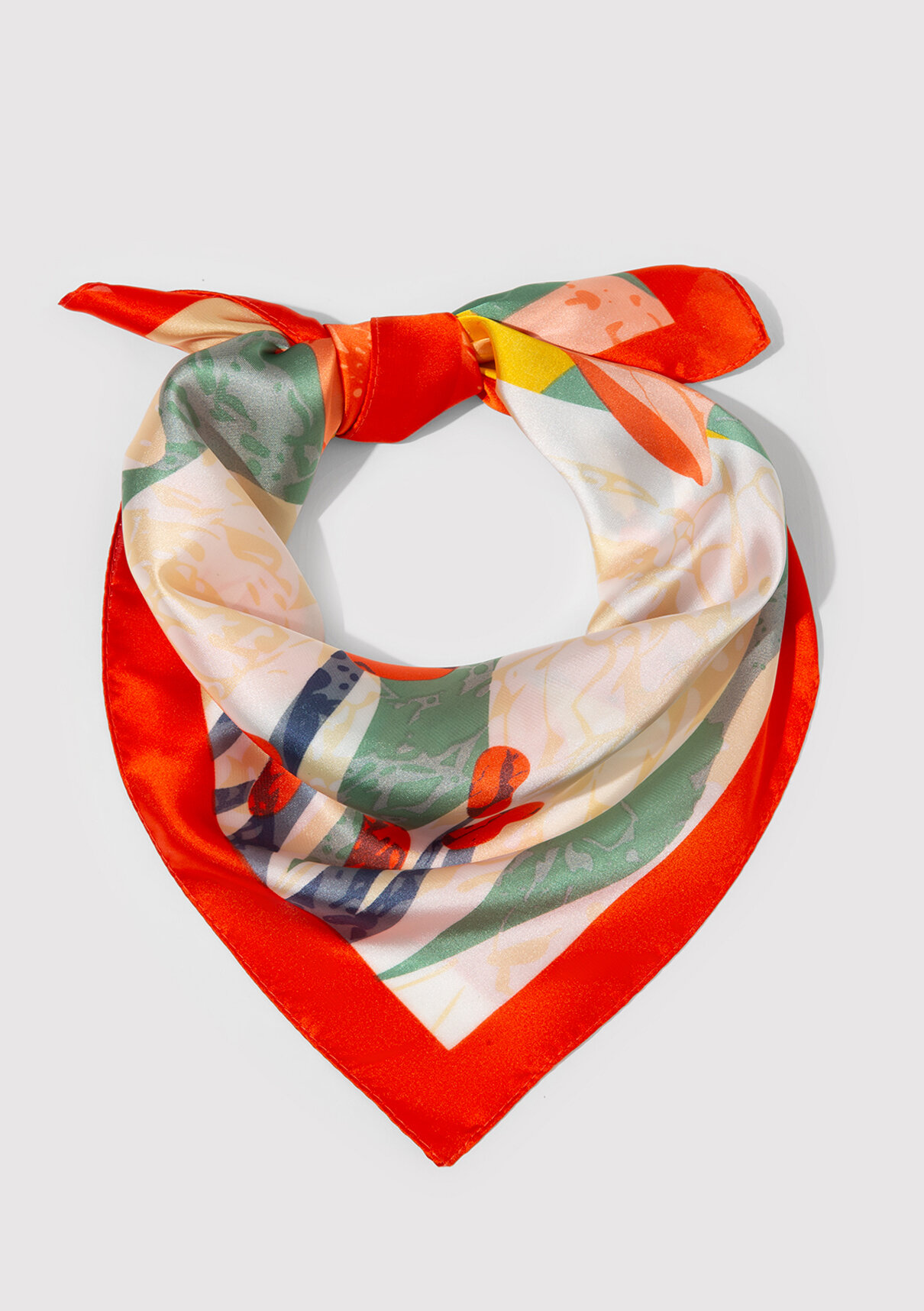 Mavi Baskılı Bandana görsel 2