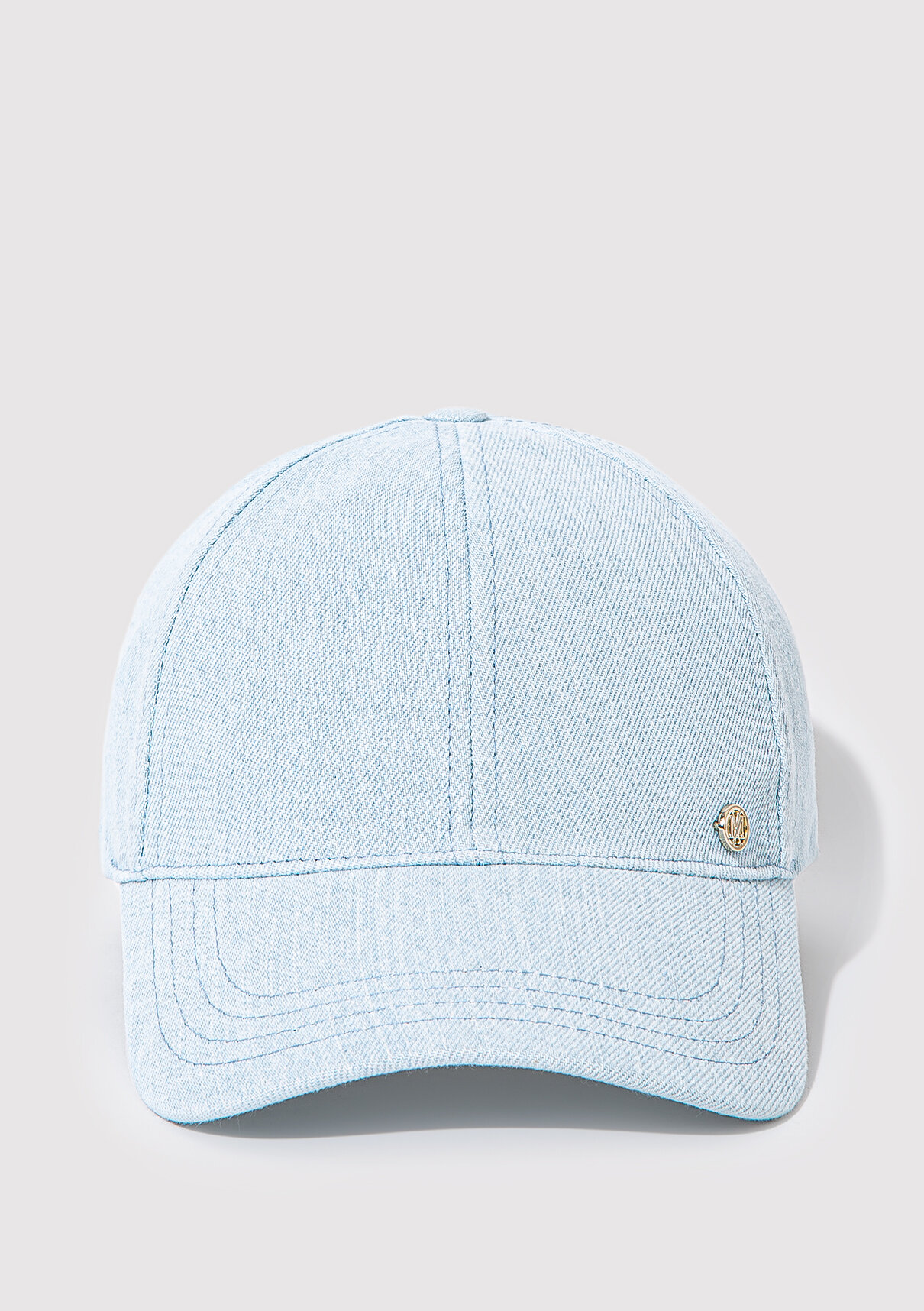 Mavi Açık Mavi Denim Şapka görsel 2