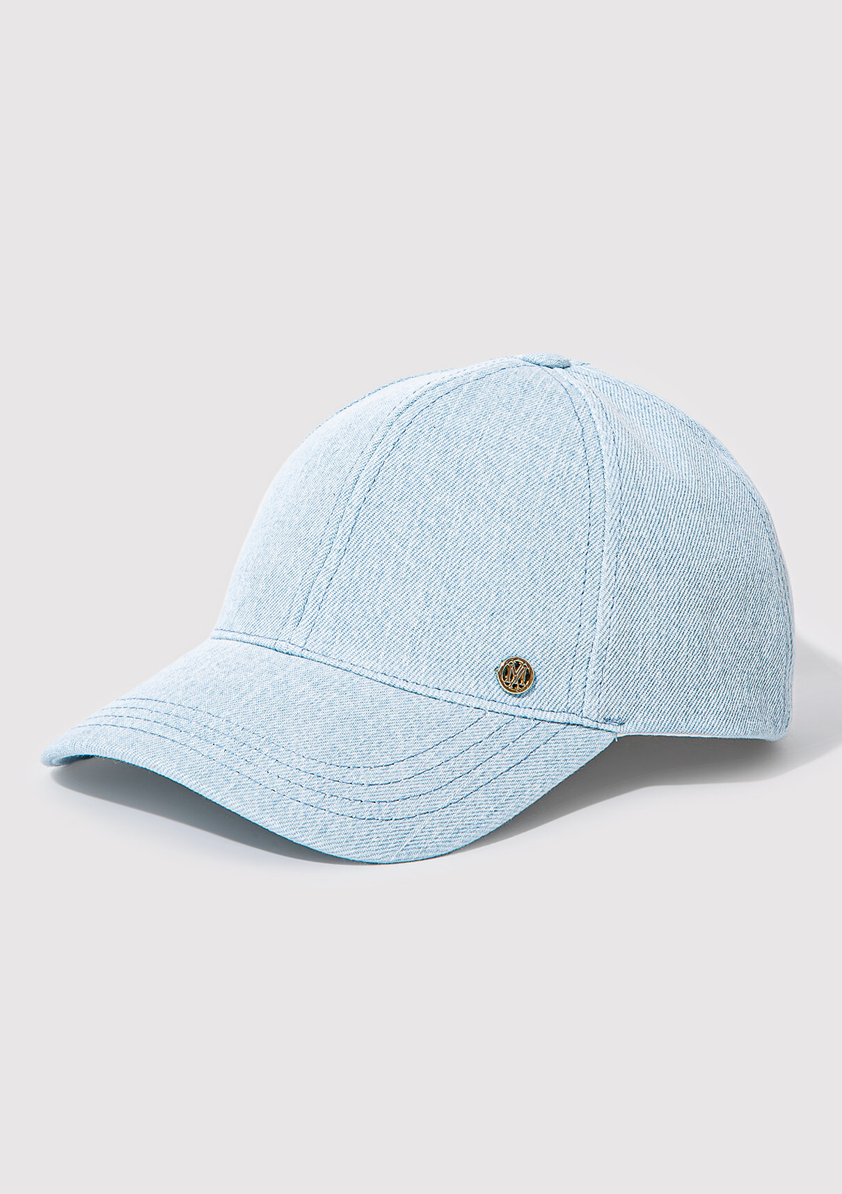 Mavi Açık Mavi Denim Şapka görsel 3