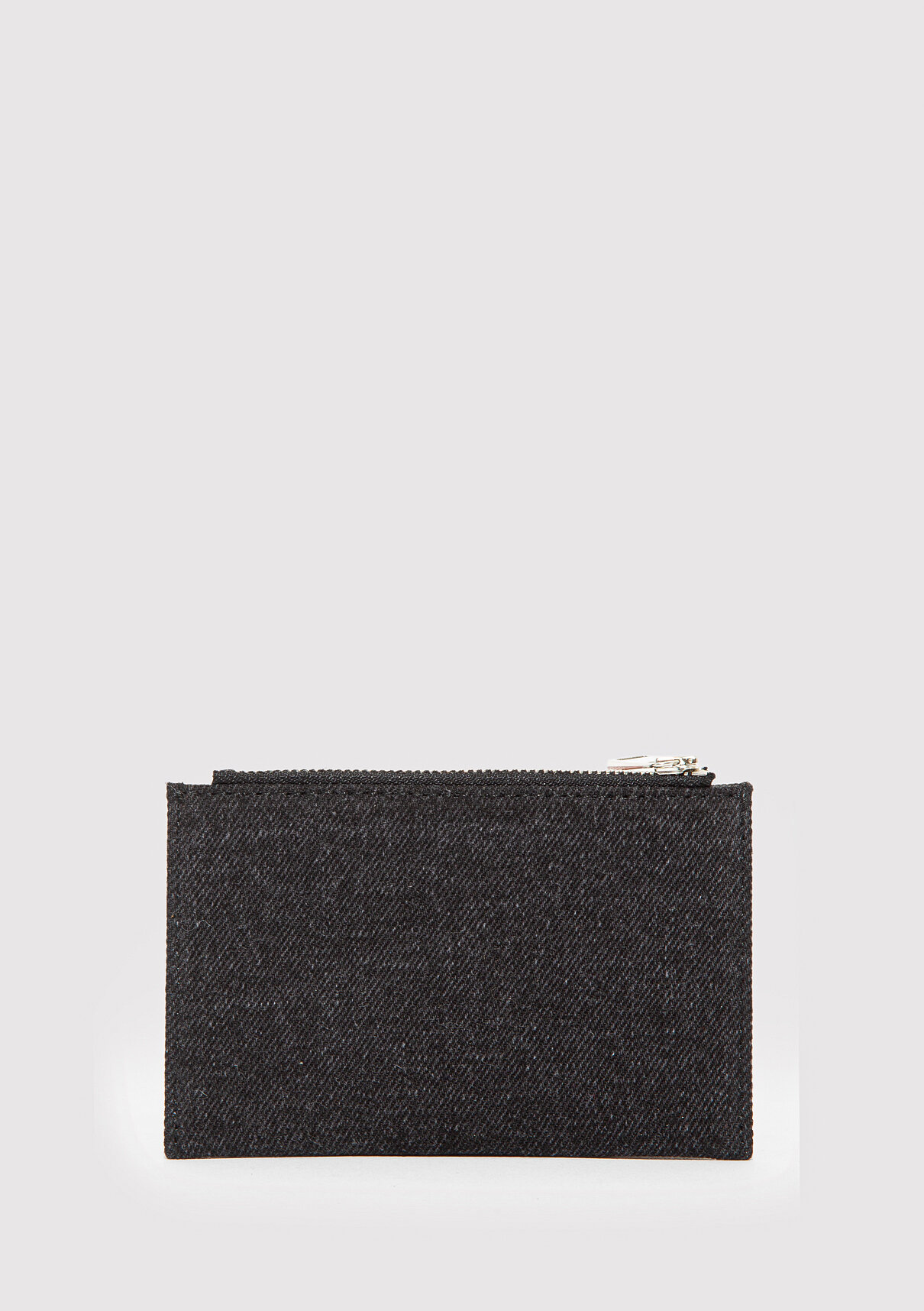Mavi M Logo Detaylı Denim Cüzdan görsel 2