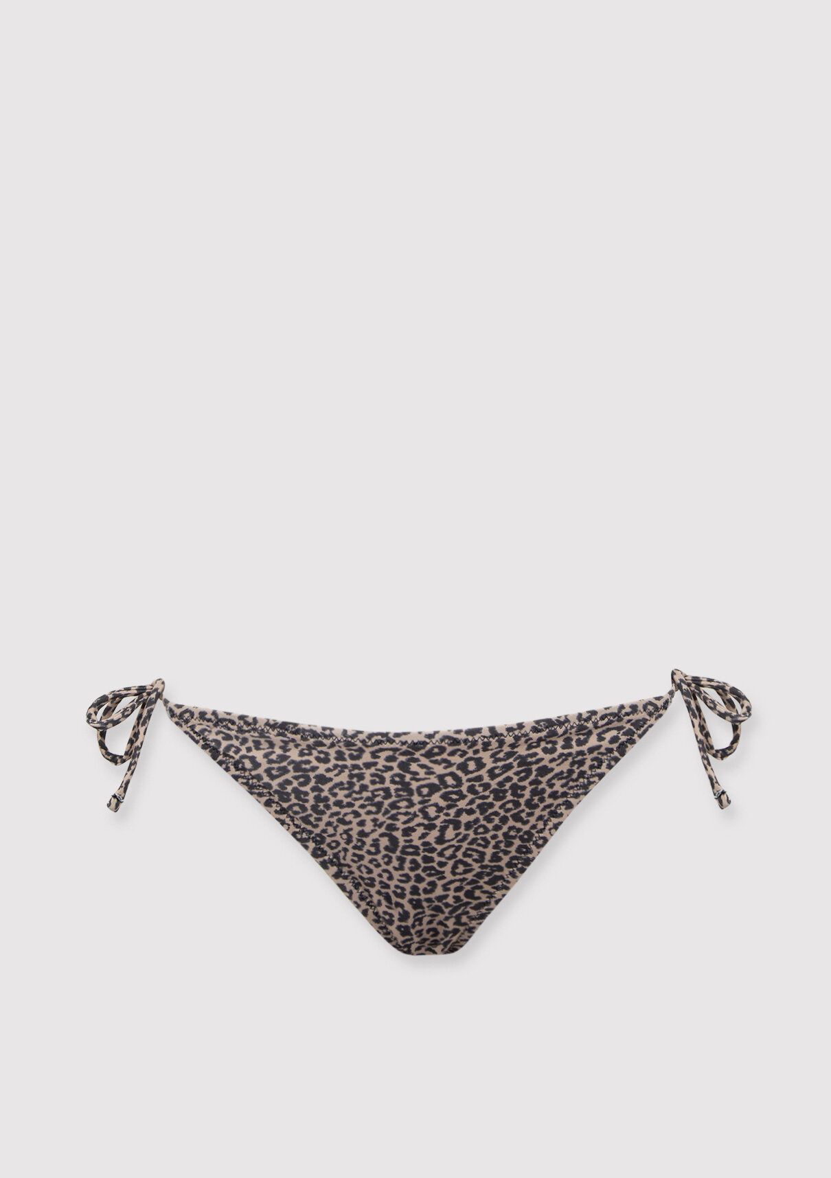 Mavi Leopar Desenli Kahverengi Bikini Altı görsel 7