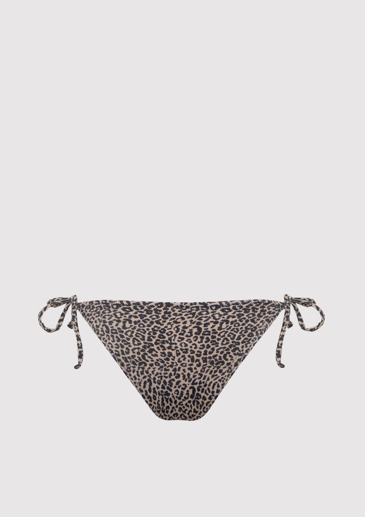 Mavi Leopar Desenli Kahverengi Bikini Altı görsel 8