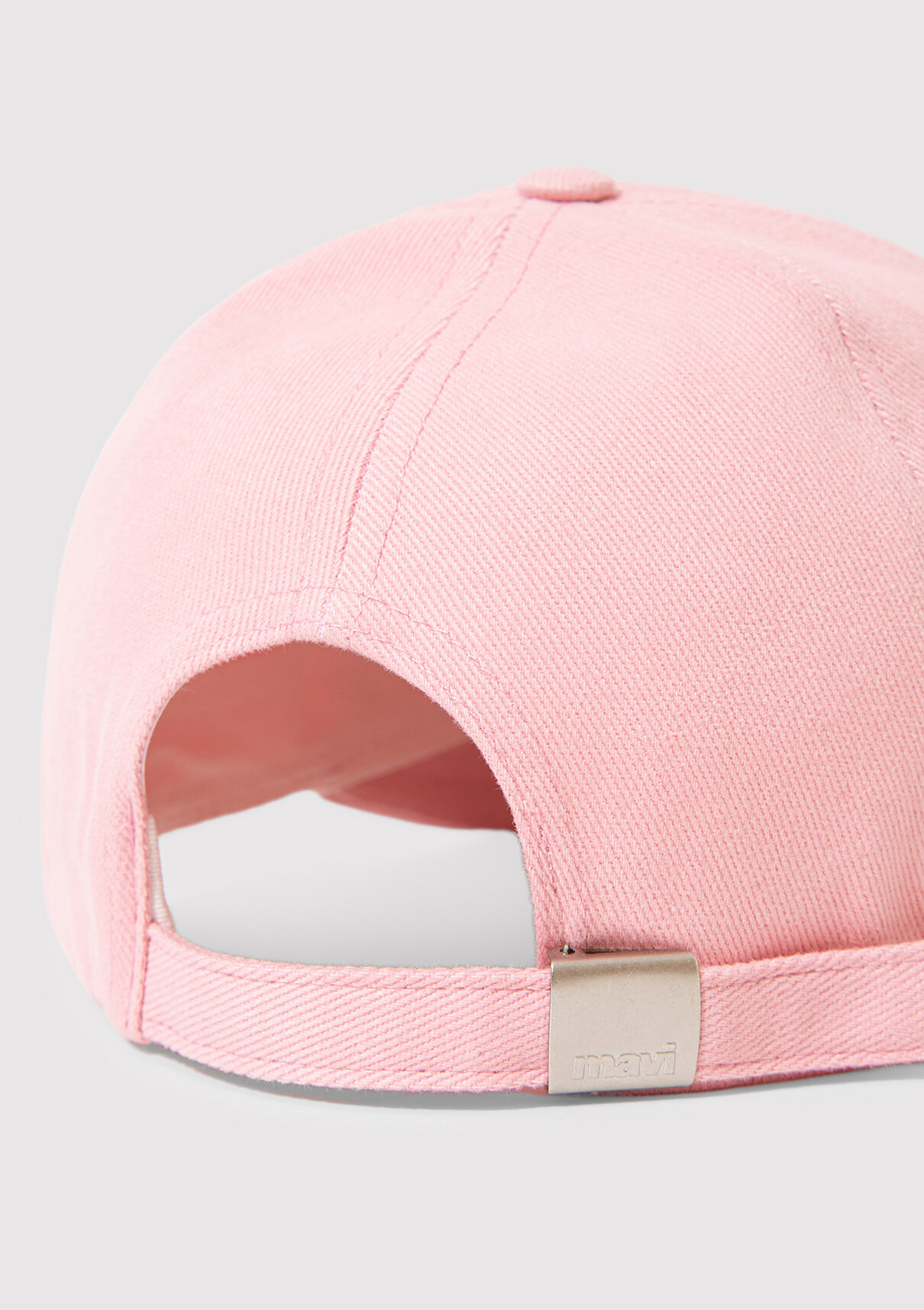 Mavi Capri Nakışlı Pembe Şapka görsel 5