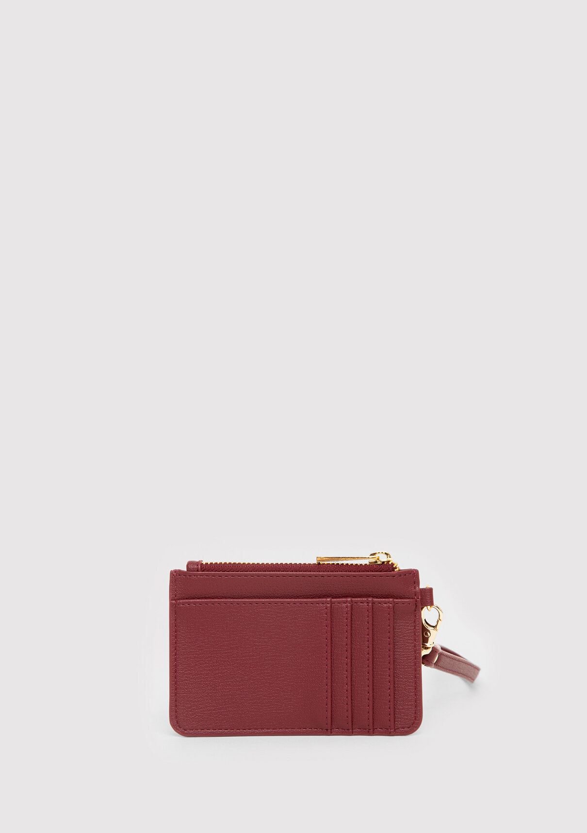 Mavi M Logo Detaylı Bordo Kartlık görsel 2